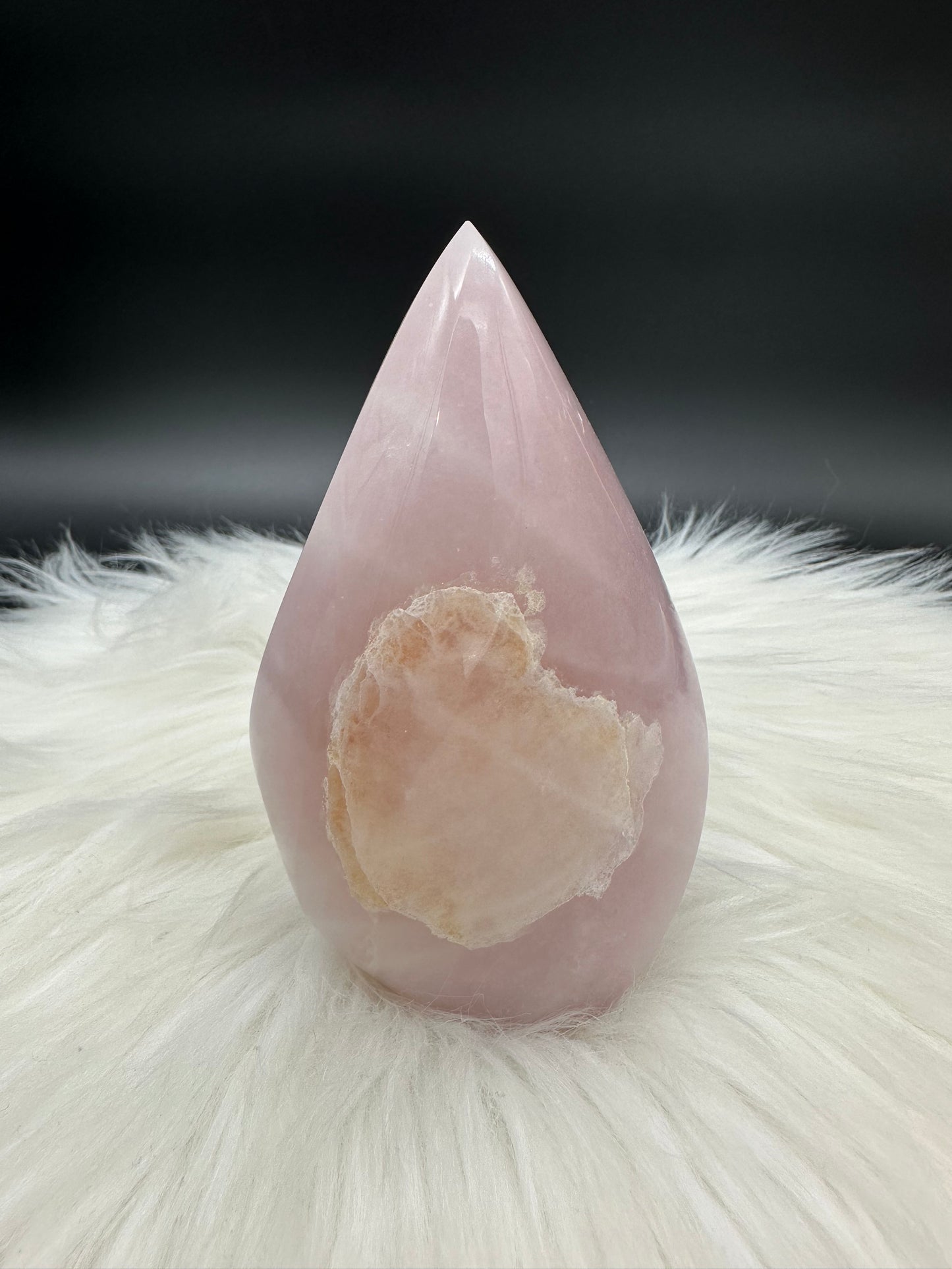 Rosenquarz Flamme II