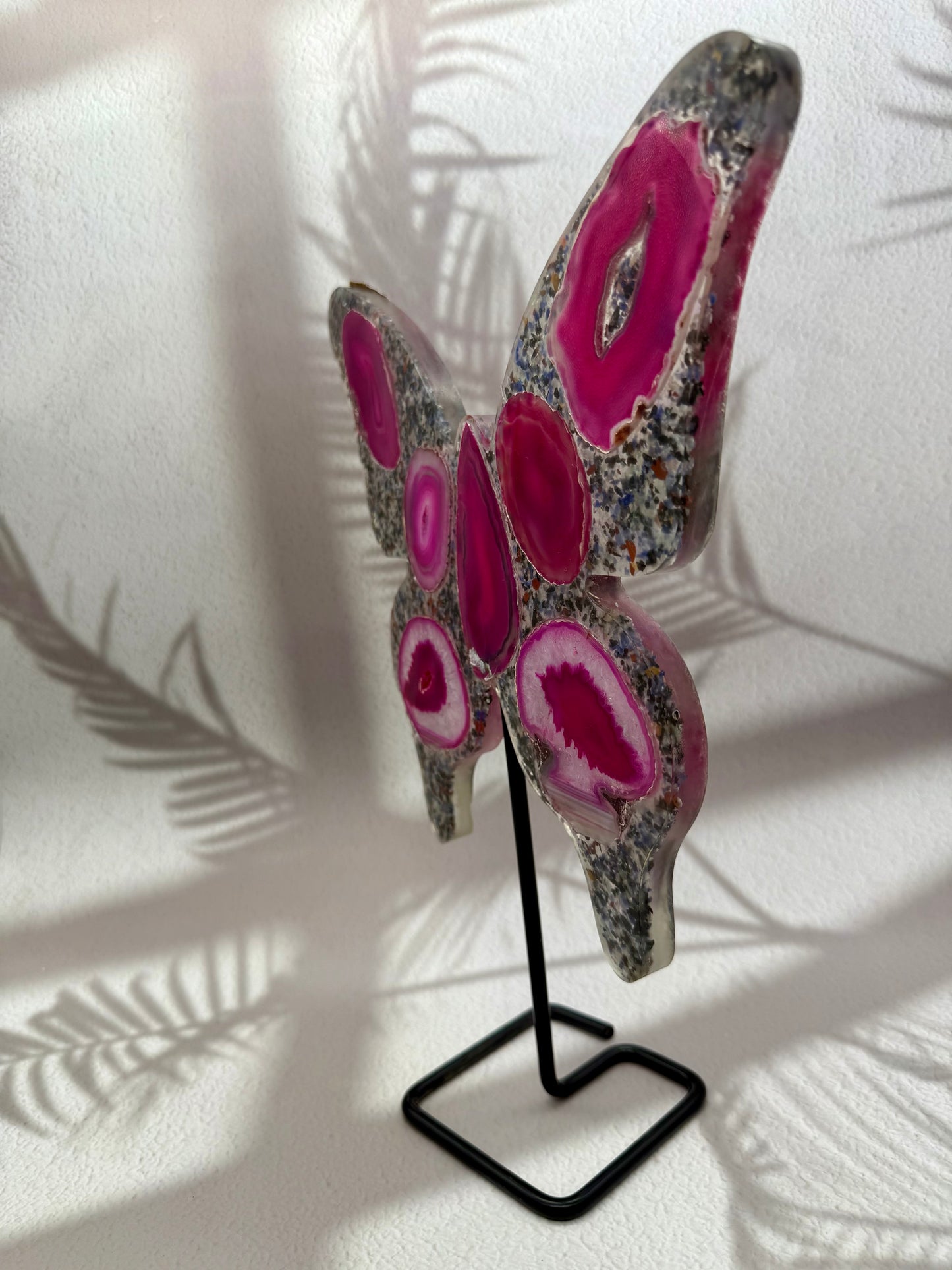 Pinker-Achat Schmetterling