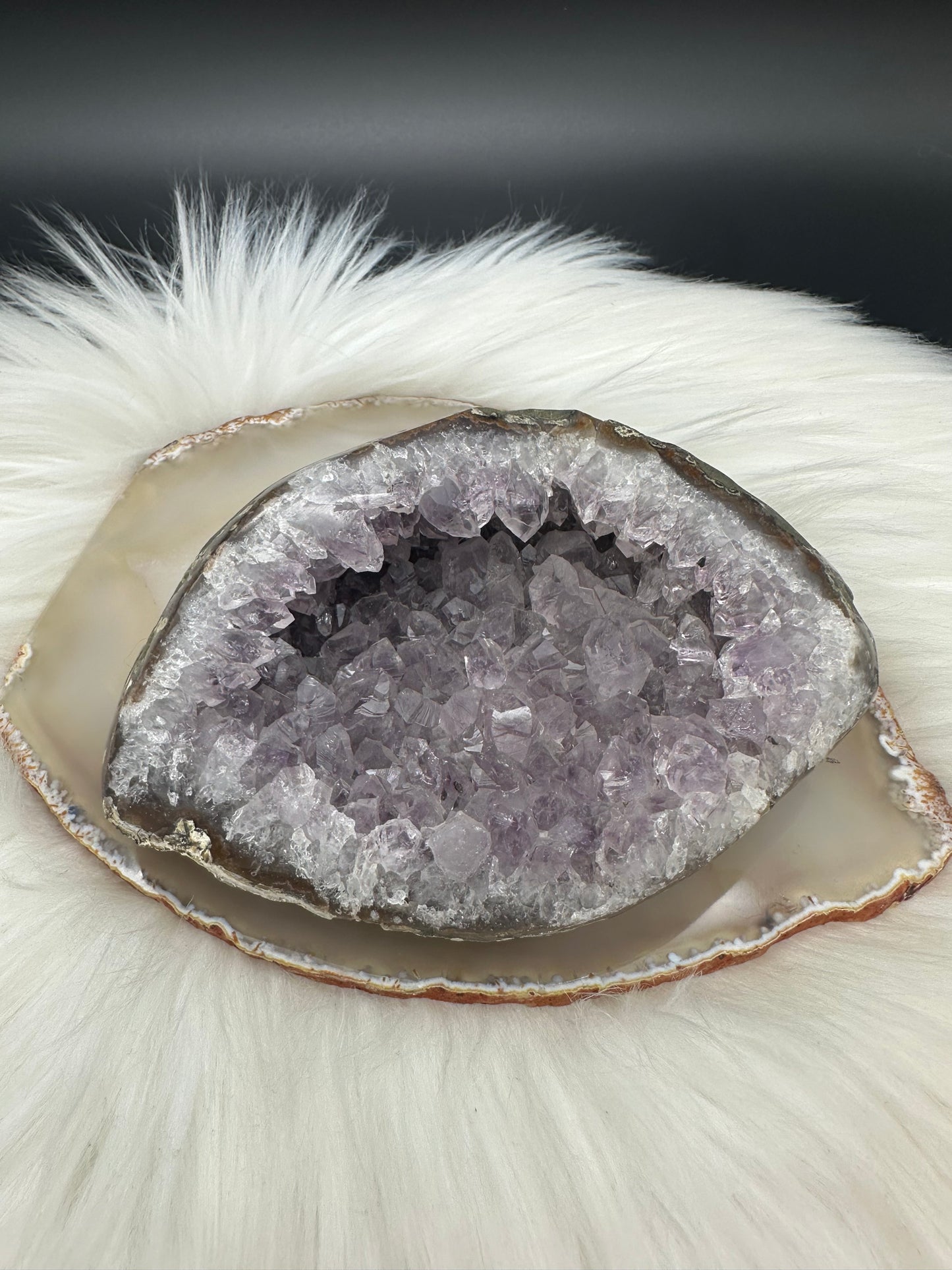 Amethyst Drusen Stück