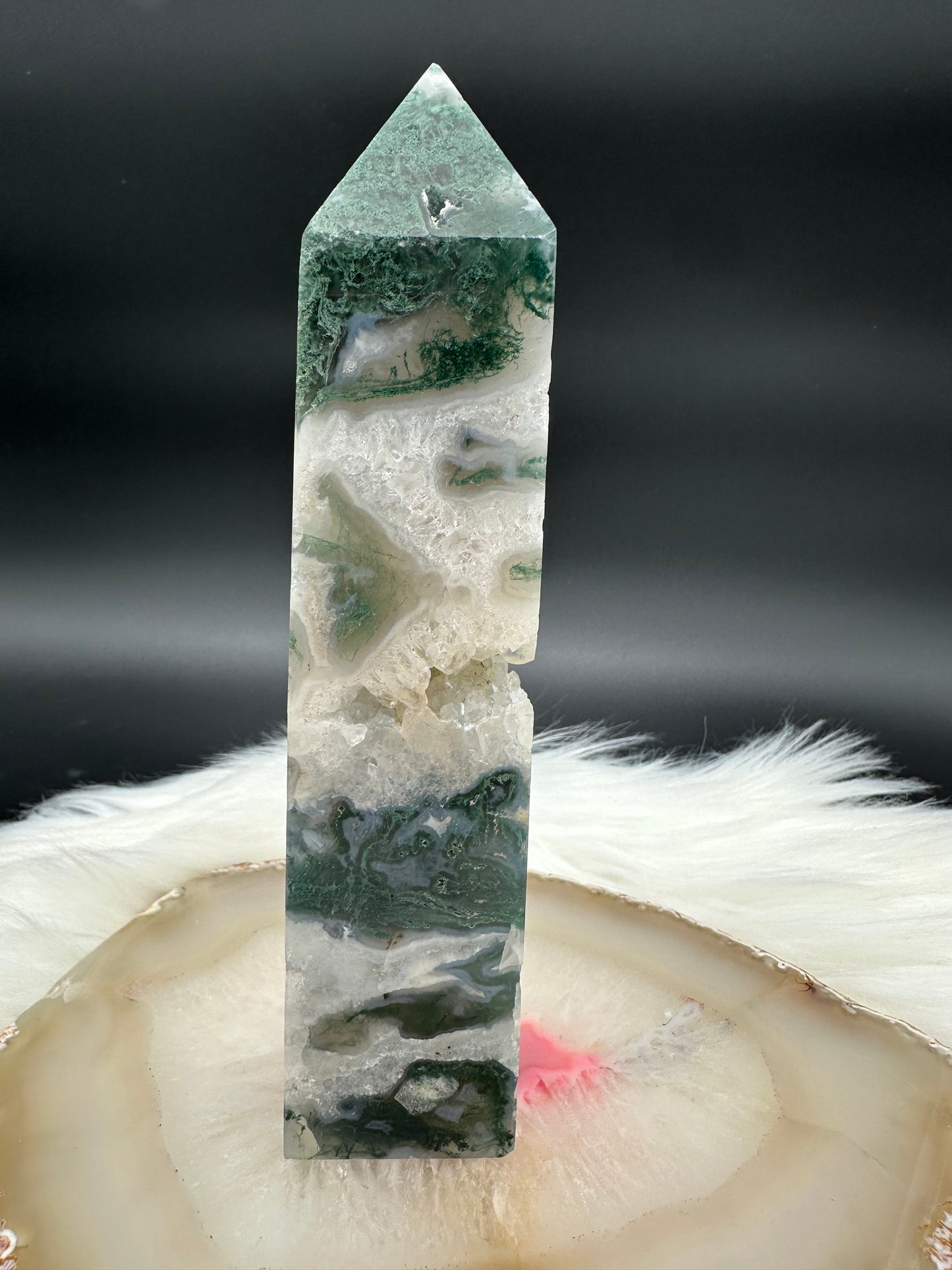 Moosachat Turm mit Druse - B WARE