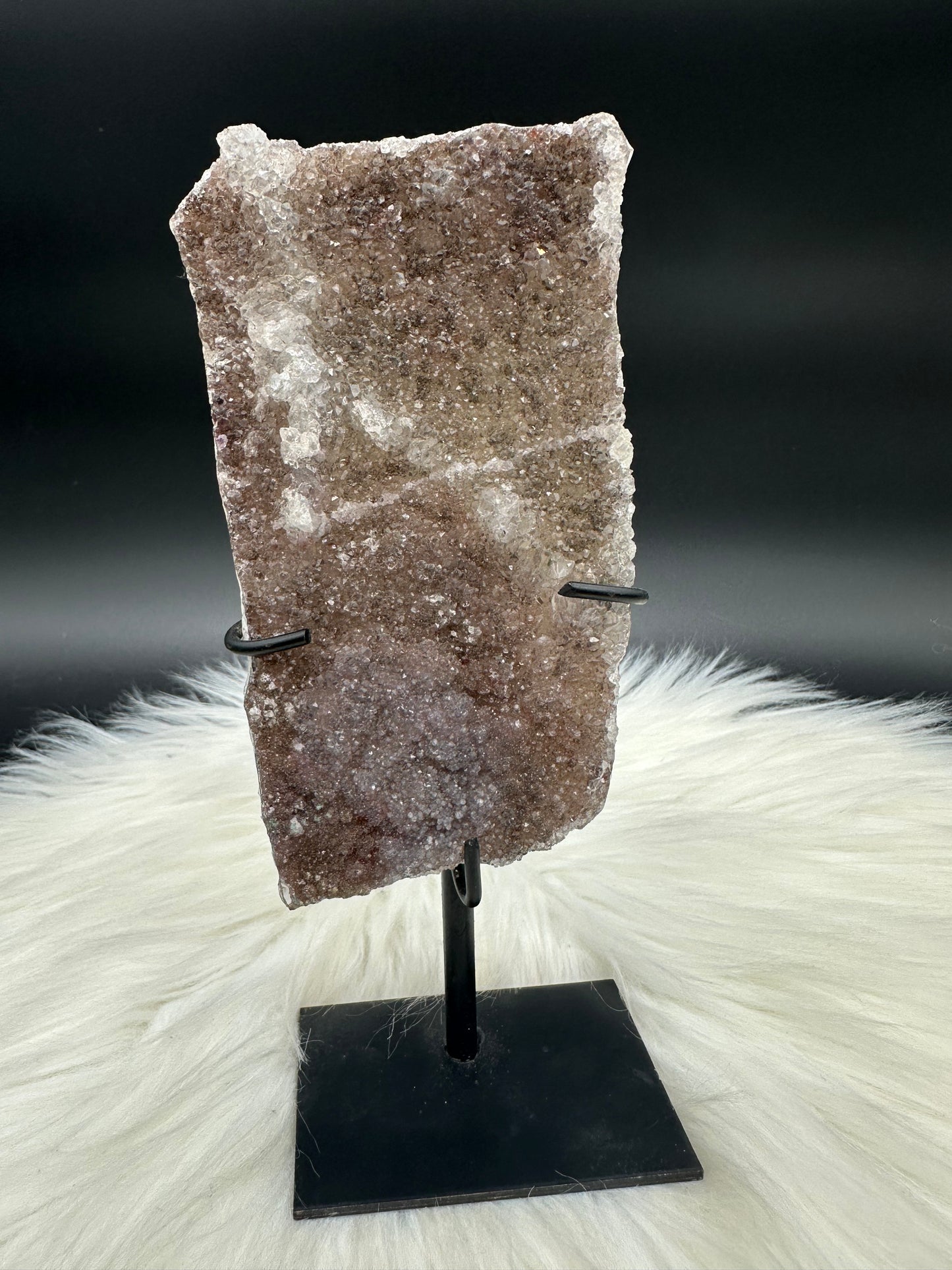 Zeolith Amethyst auf Ständer I