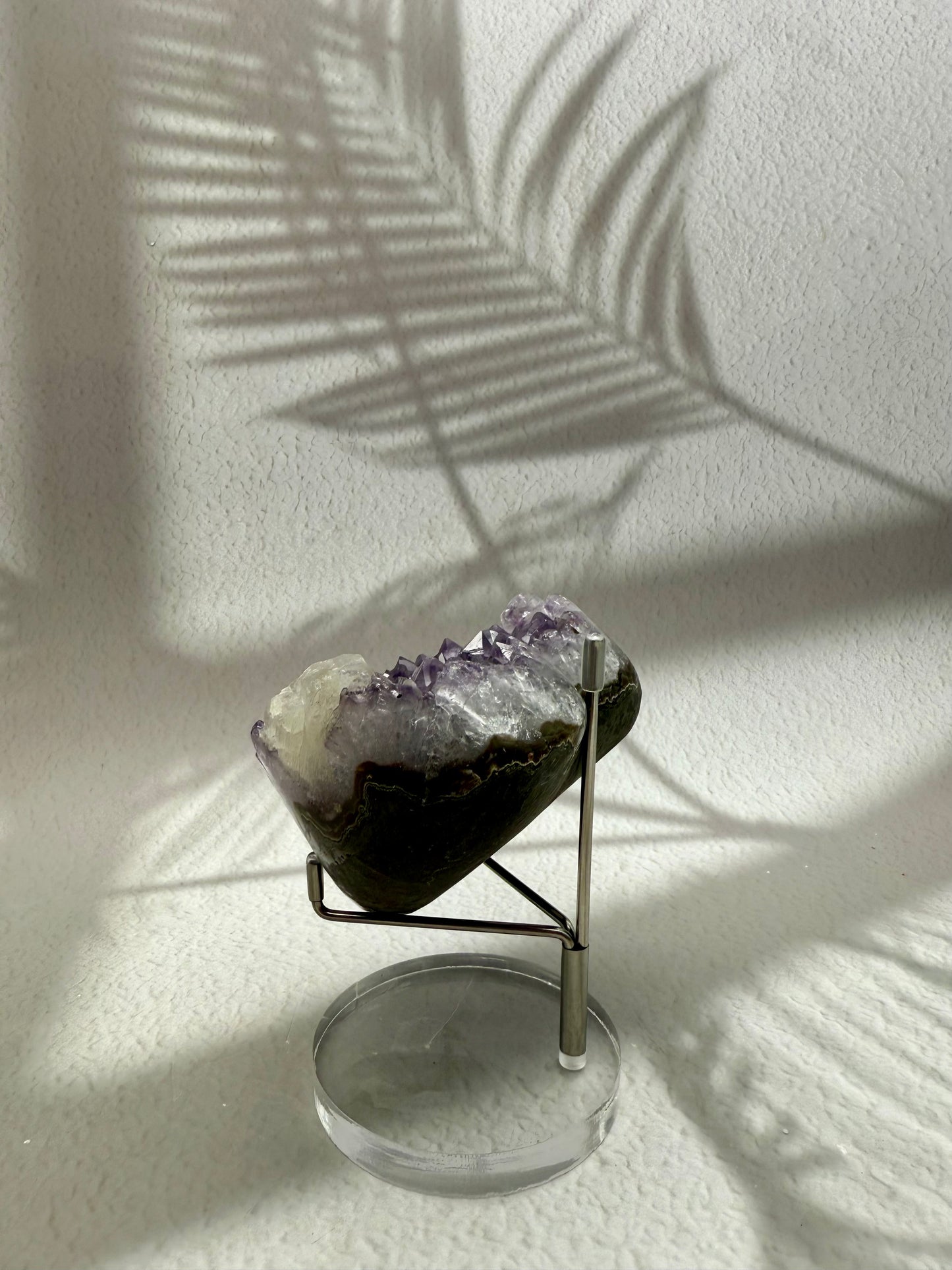 Amethyst Drusen Herz III