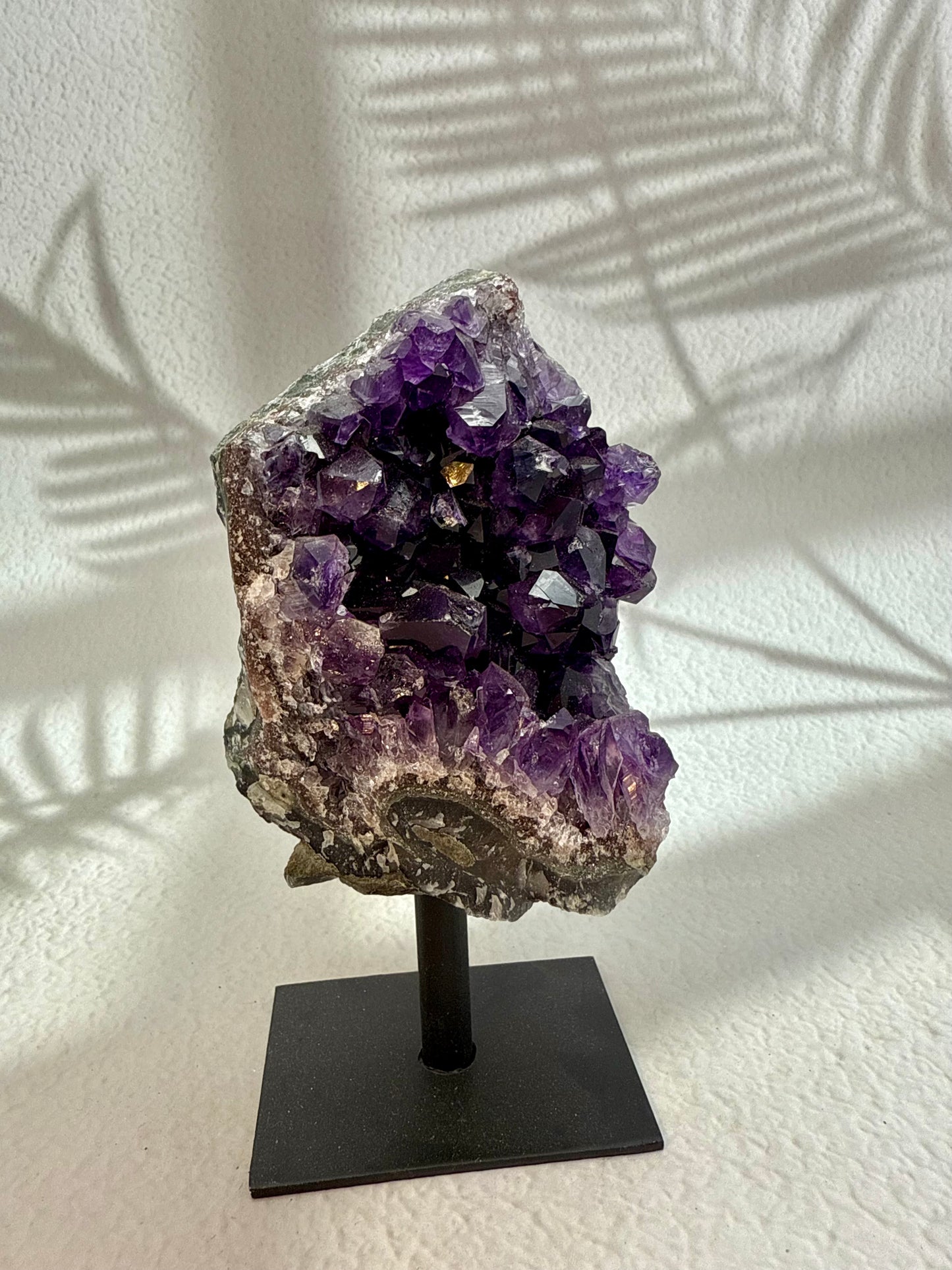 Amethyst Druse auf Ständer - III