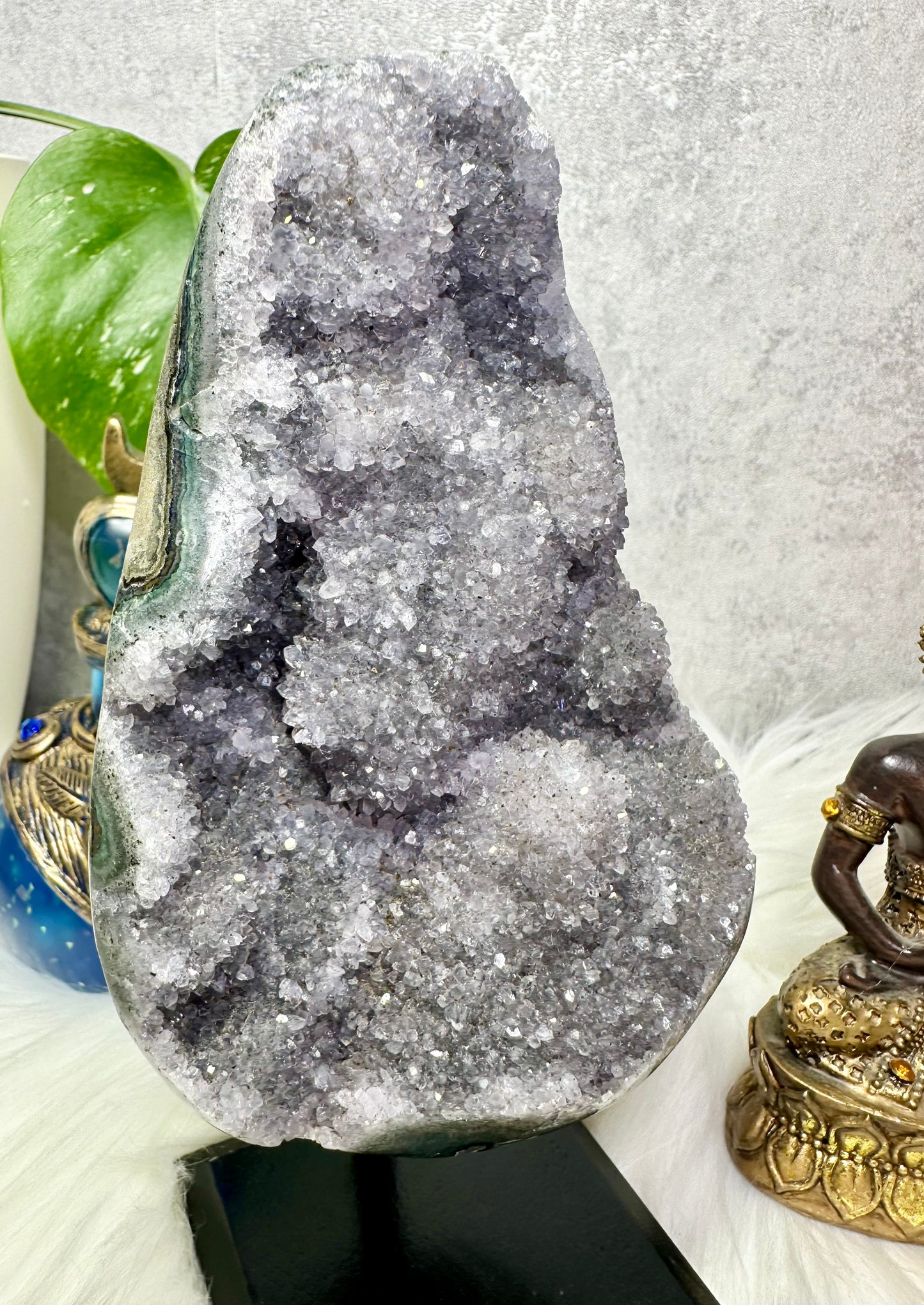 Amethyst Druse auf Ständer
