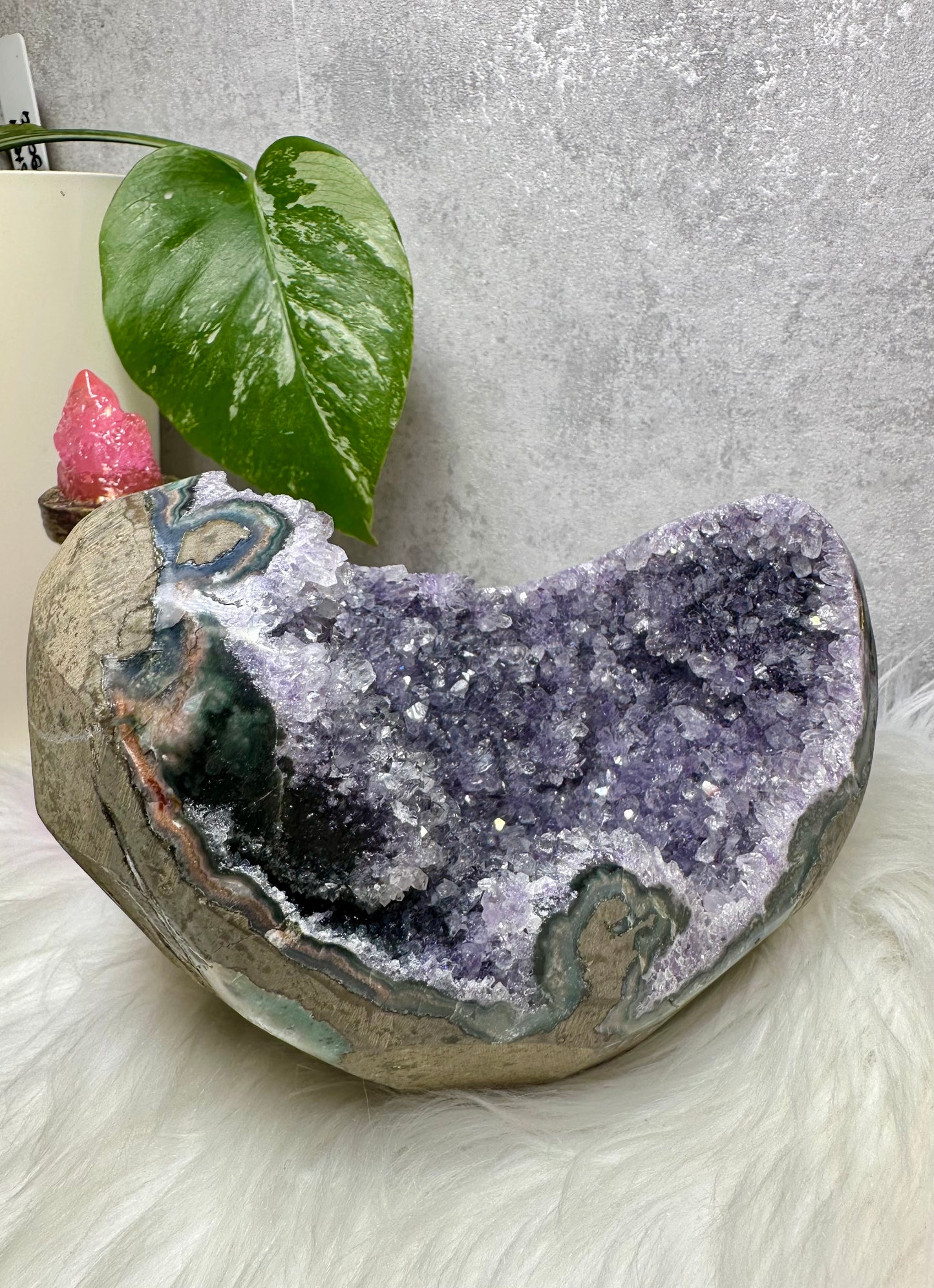 Amethyst Druse lila