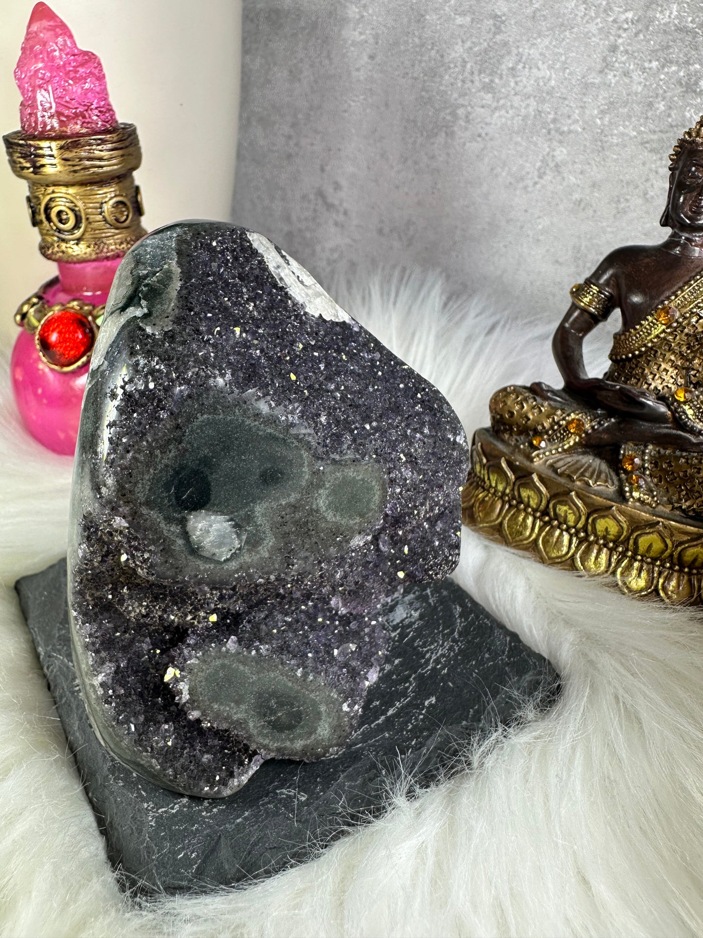 Amethyst Drusen Stück
