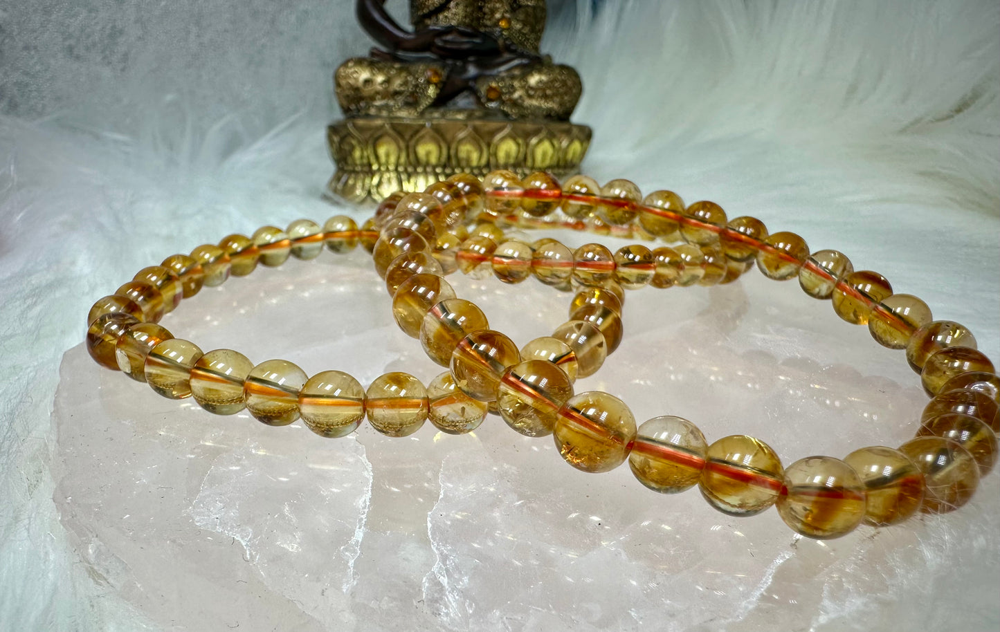 Citrin Perlenarmband