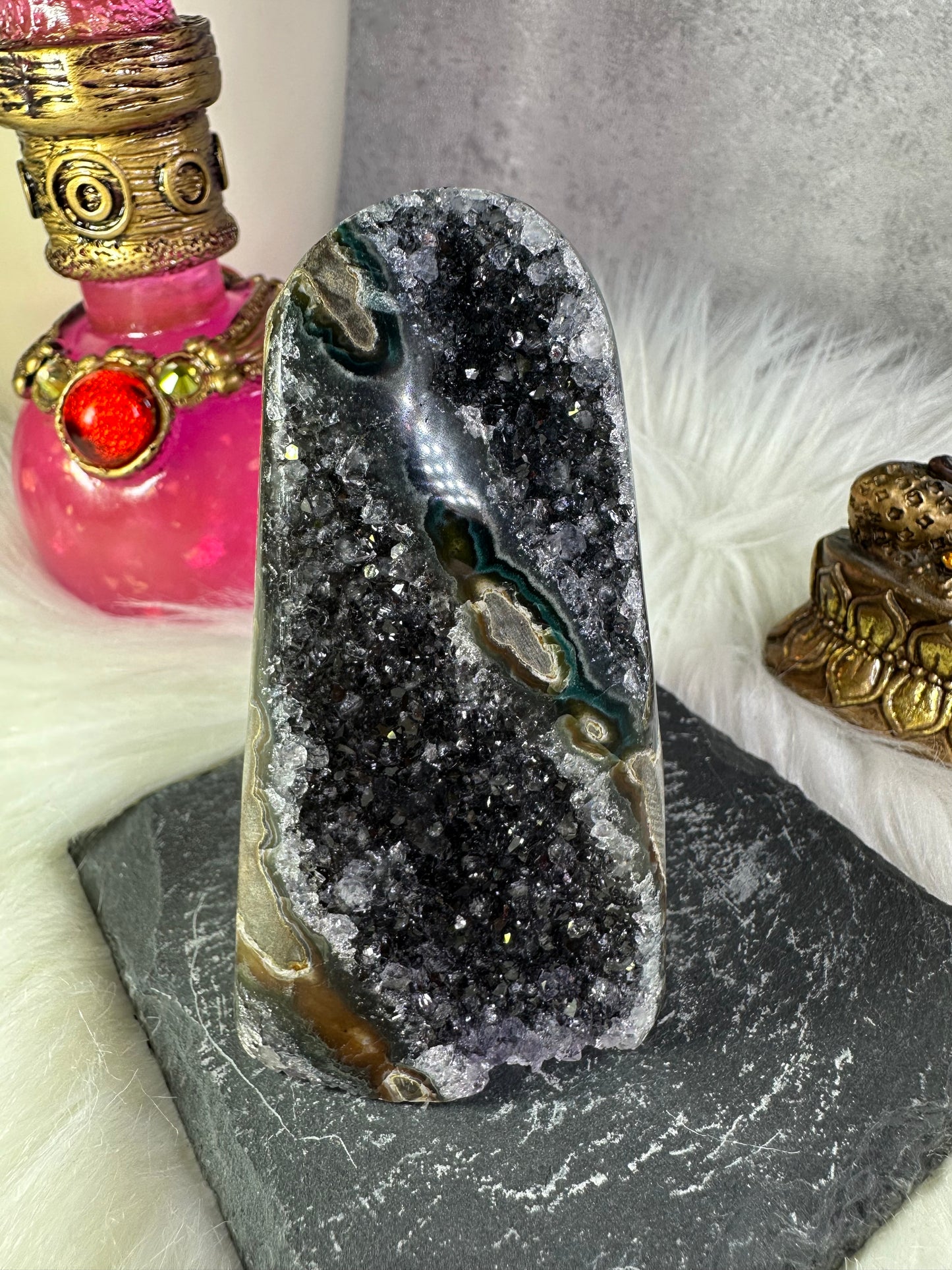 Lila Amethyst Druse