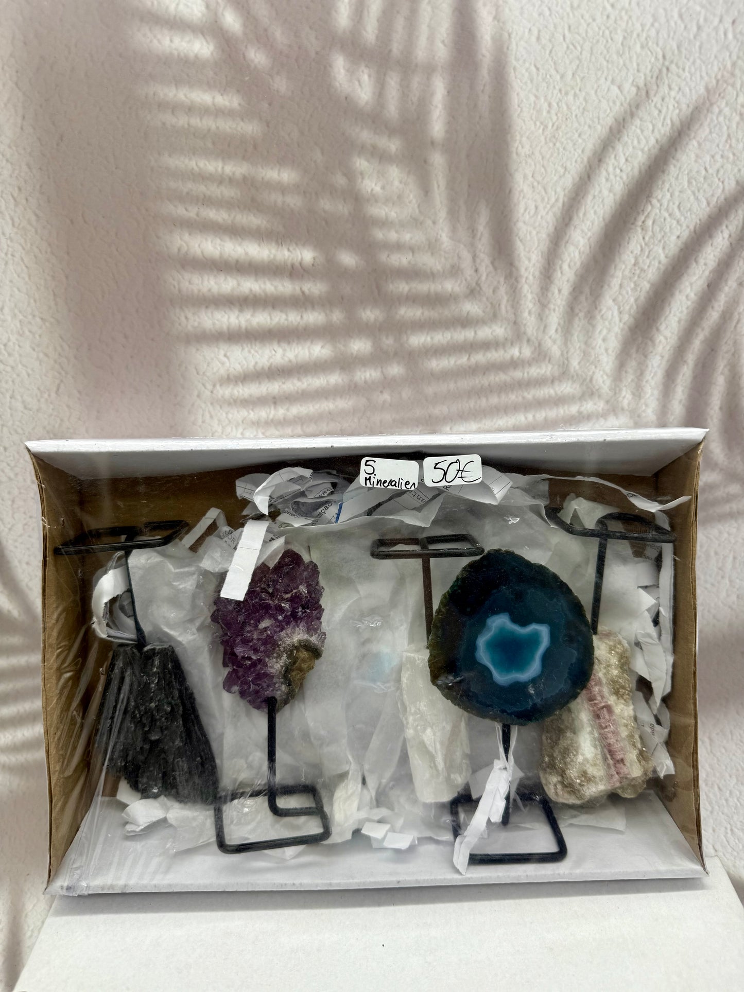 Mineralien-Set 17.