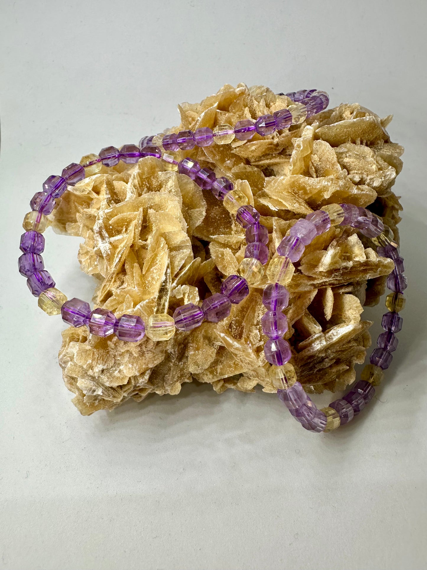 Ametrin Armband facettiert