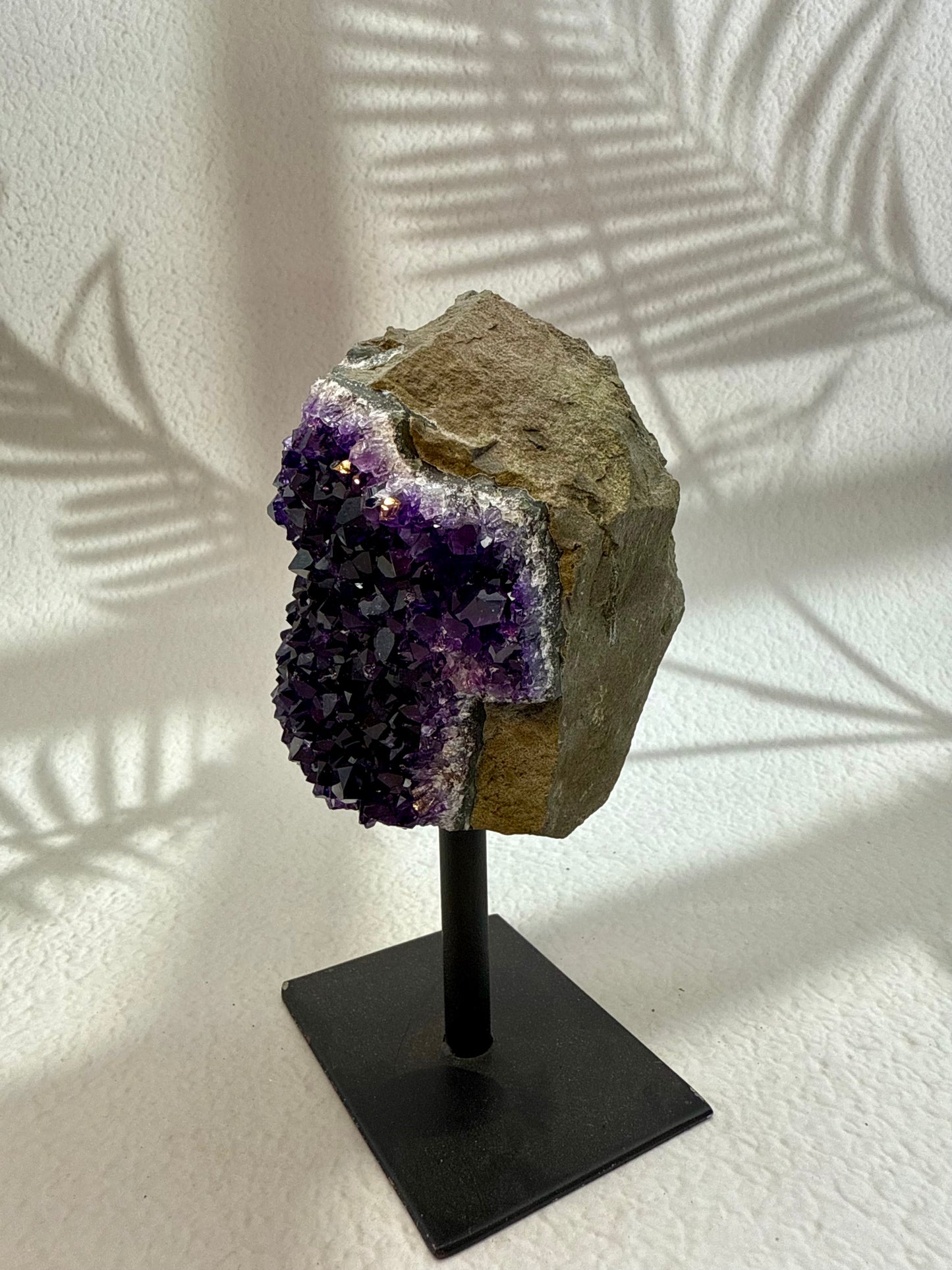 Amethyst Druse auf Ständer - IV