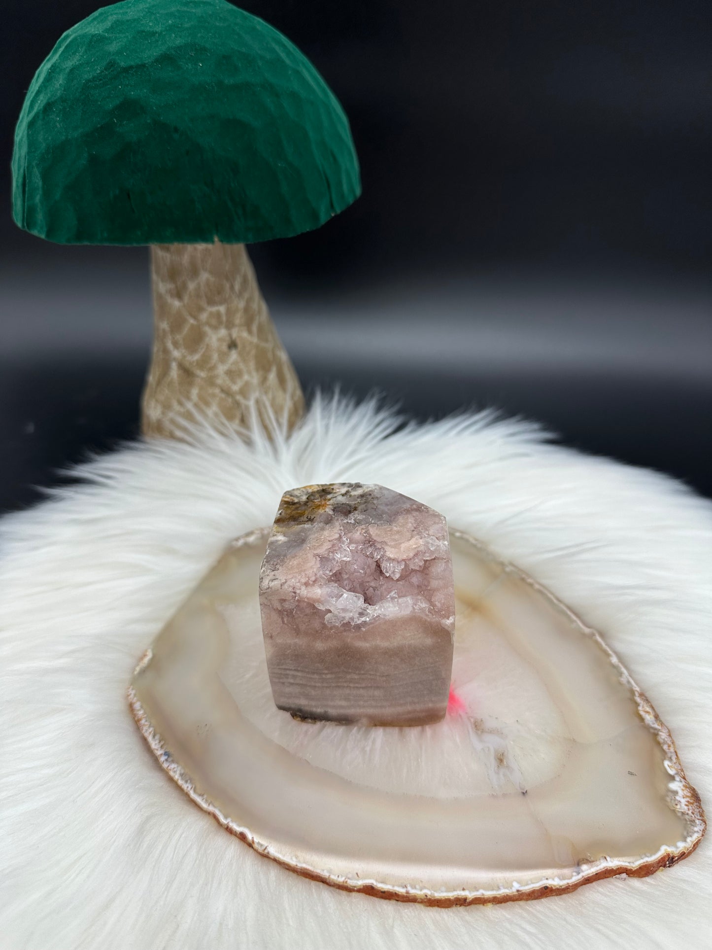 Pink Amethyst Würfel