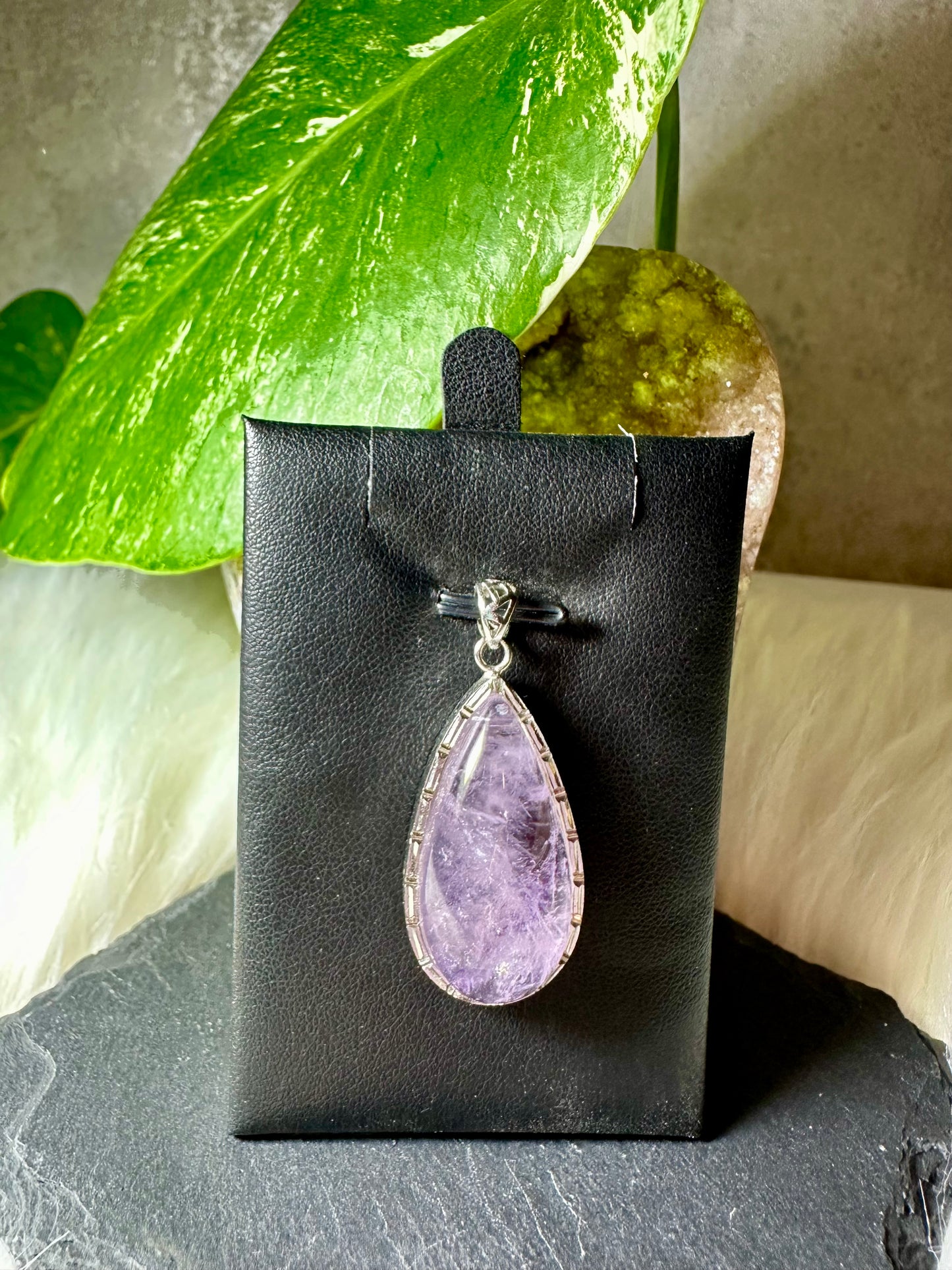 Amethyst Anhänger 925 Sterling Silber