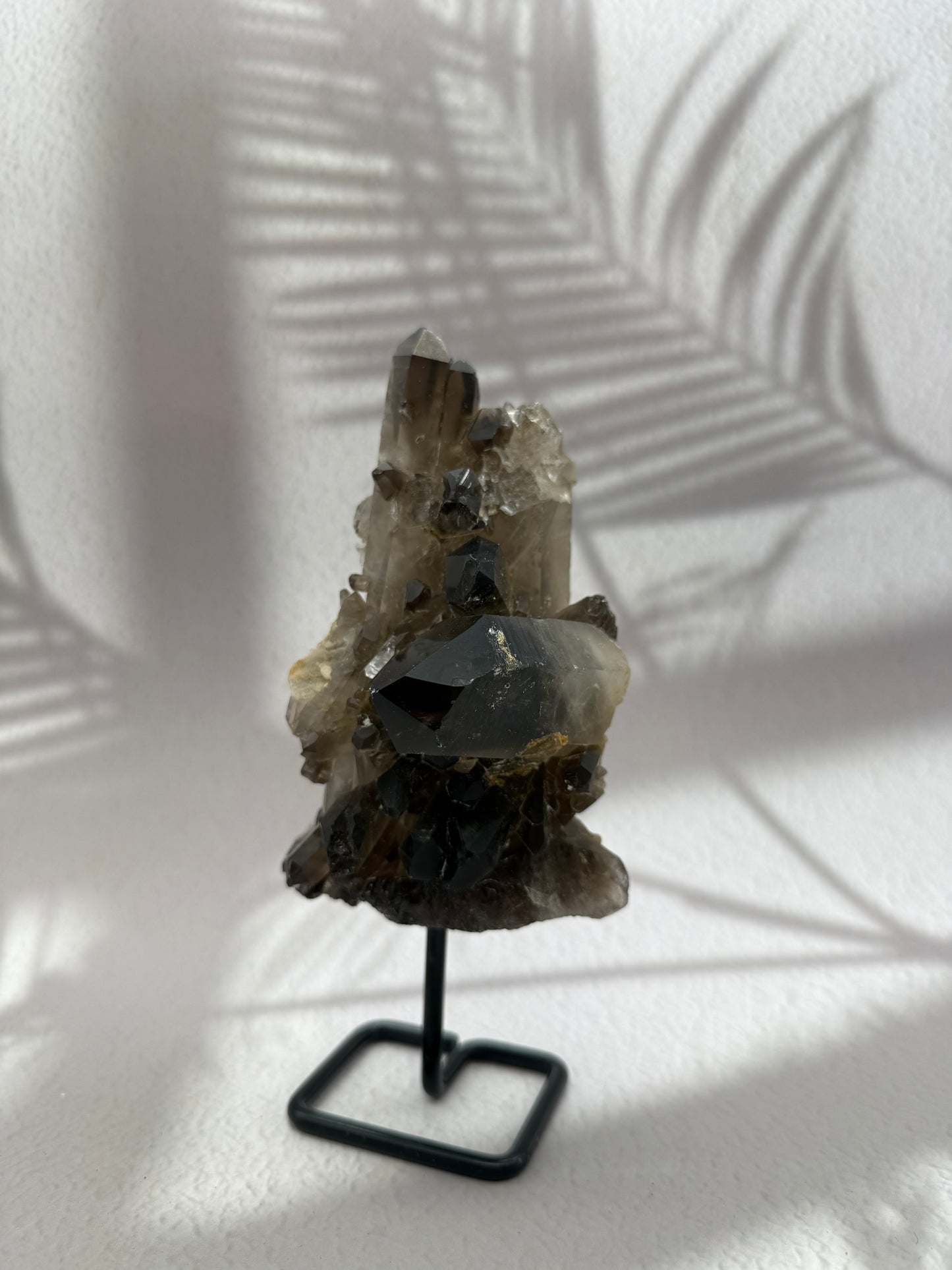 Rauchquarz auf Ständer III