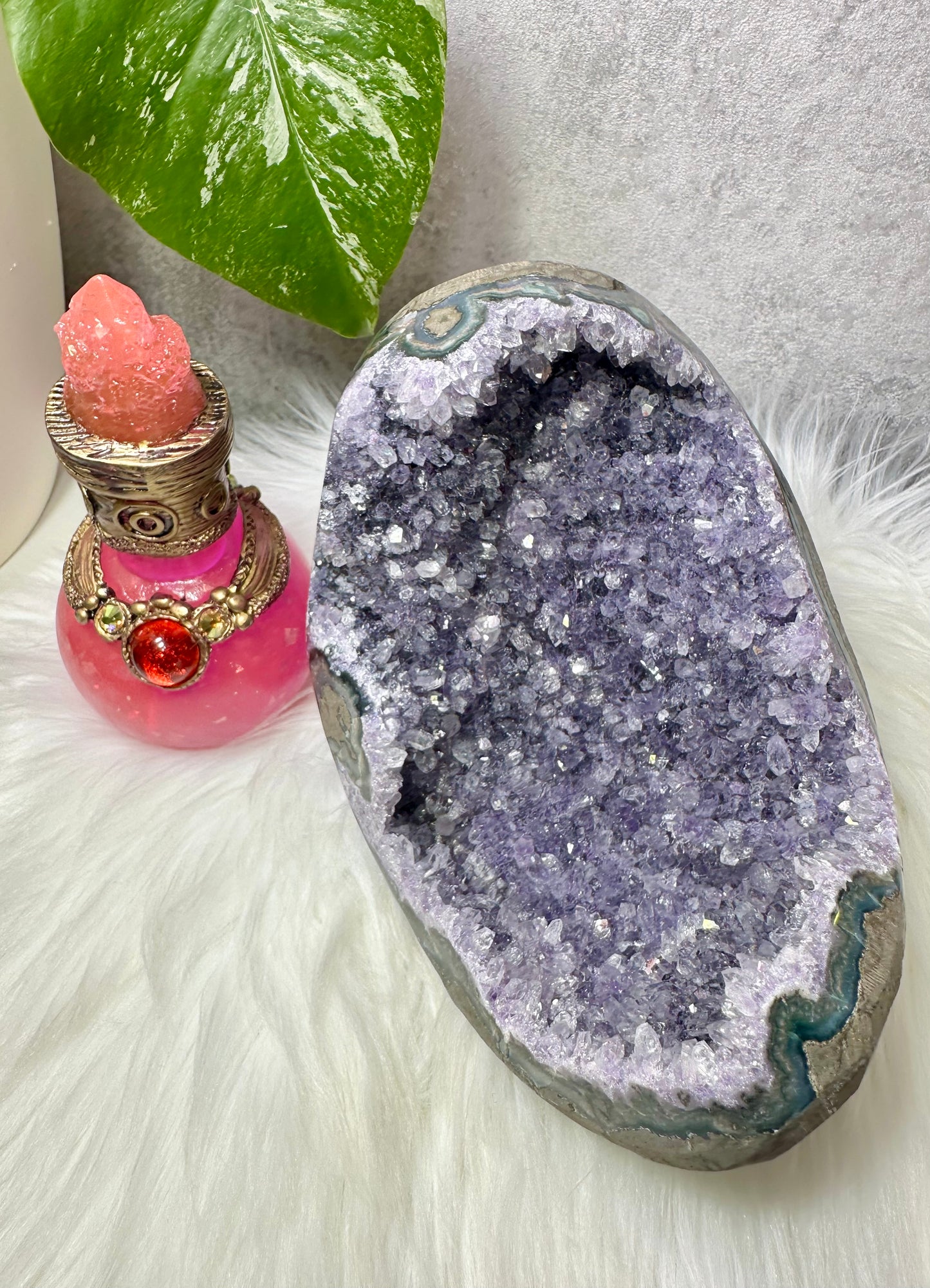 Amethyst Druse lila