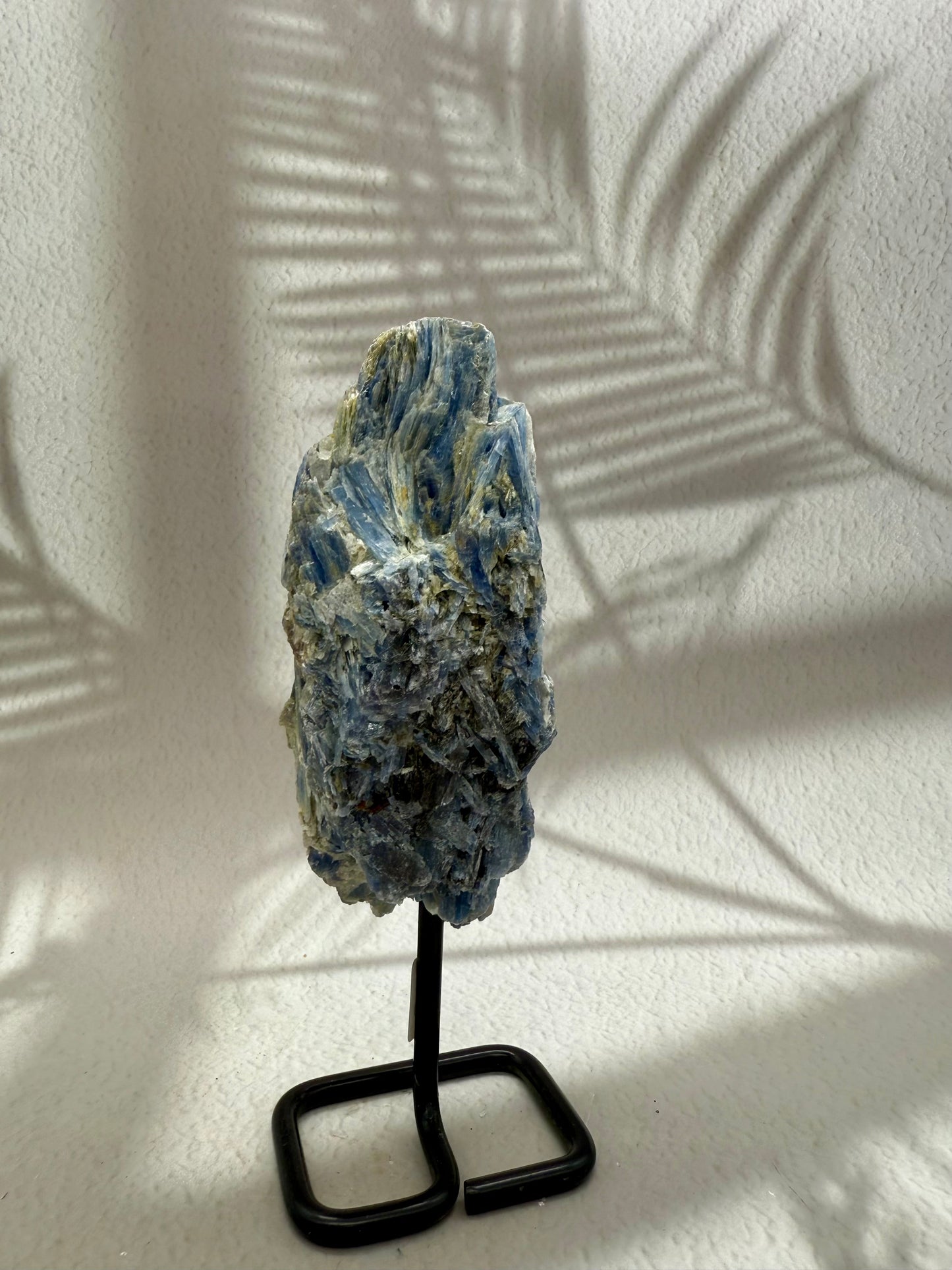 Blauer Kyanit auf Ständer