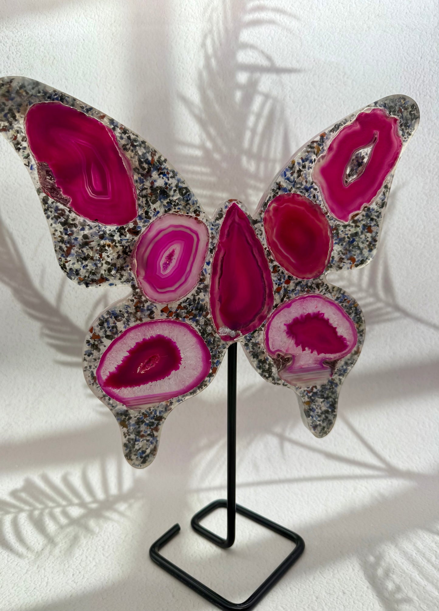 Pinker-Achat Schmetterling