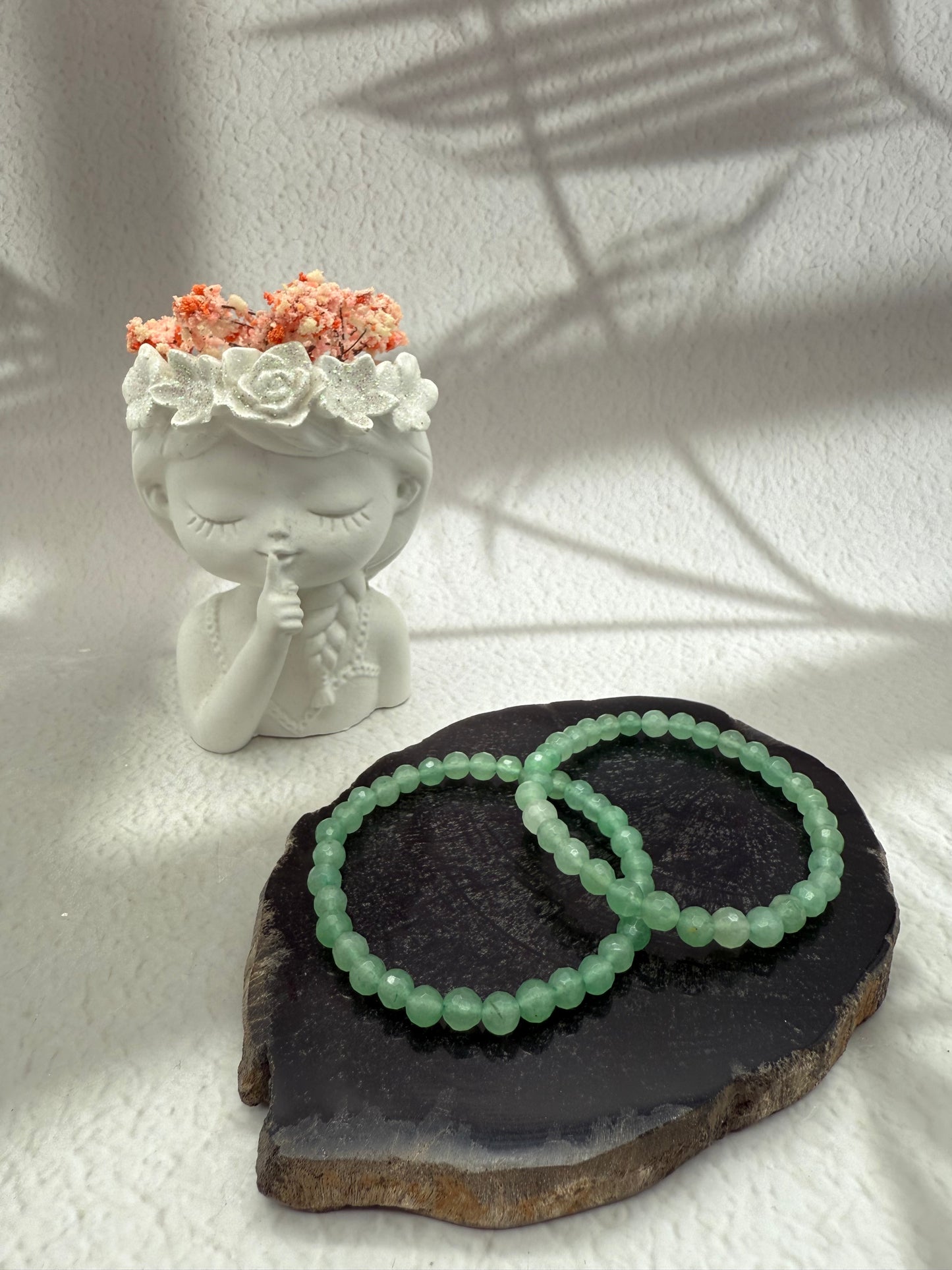 Facettiertes Aventurin Armband