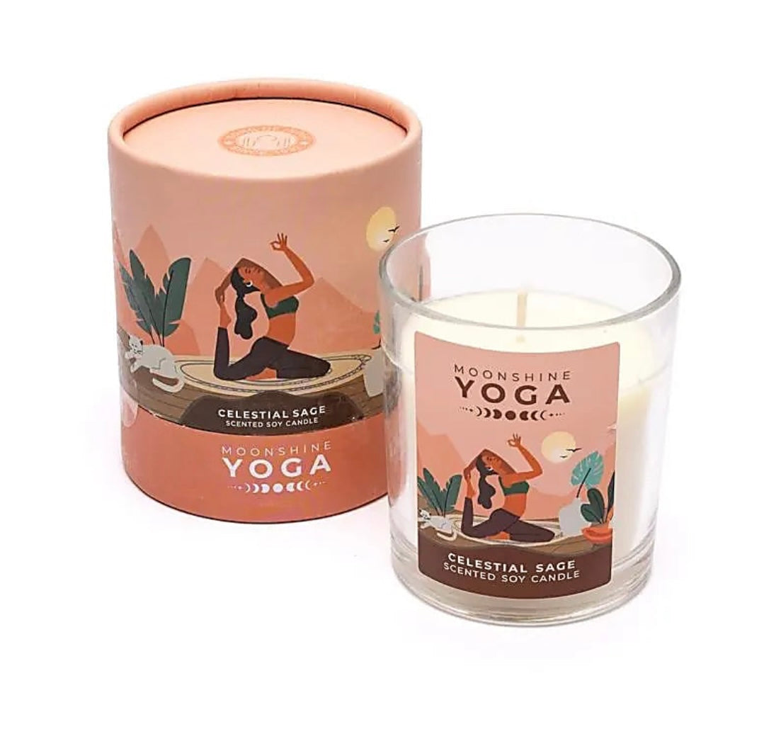 Sojawachskerze – Himmlischer Salbei