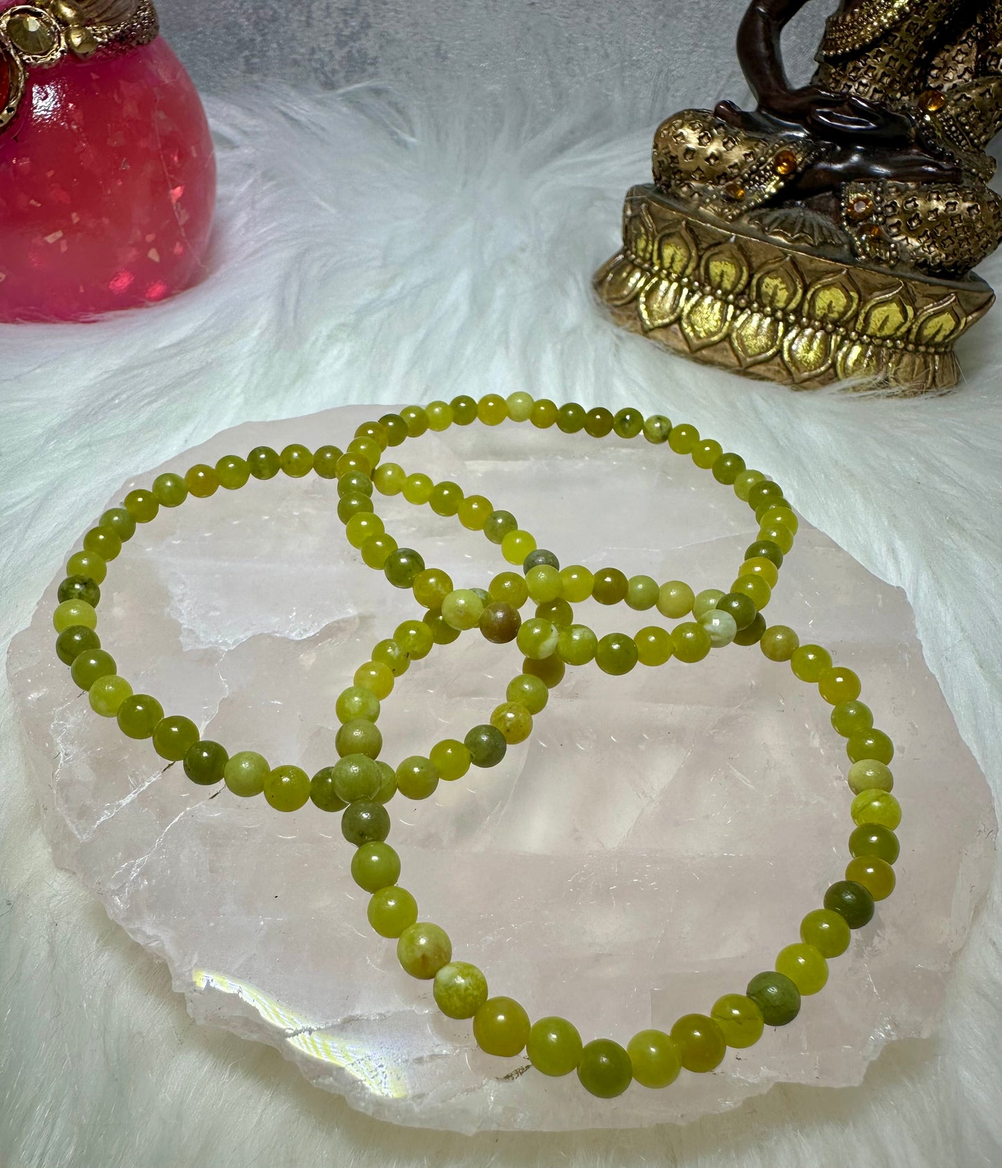 Jade Perlenarmband