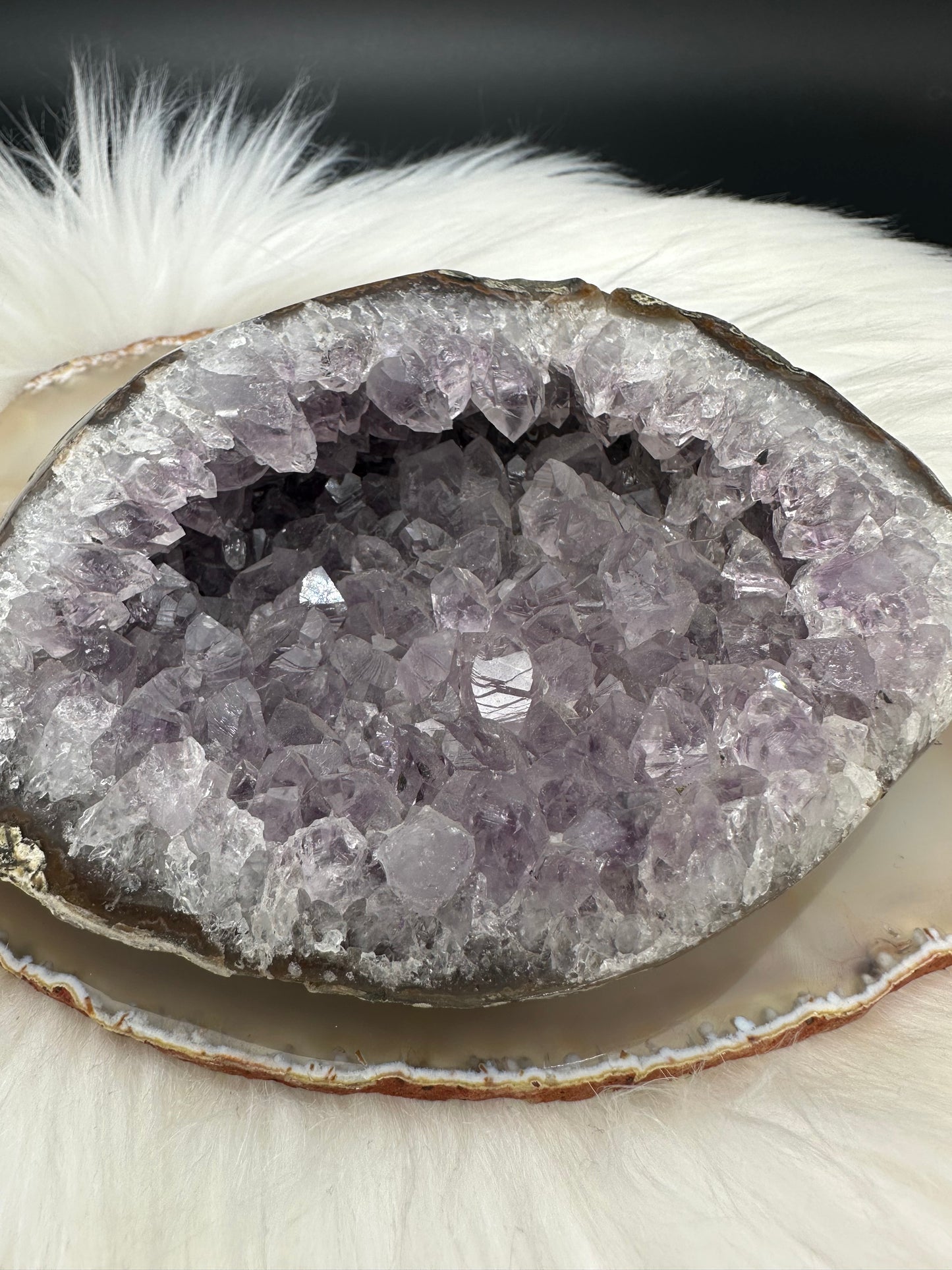 Amethyst Drusen Stück
