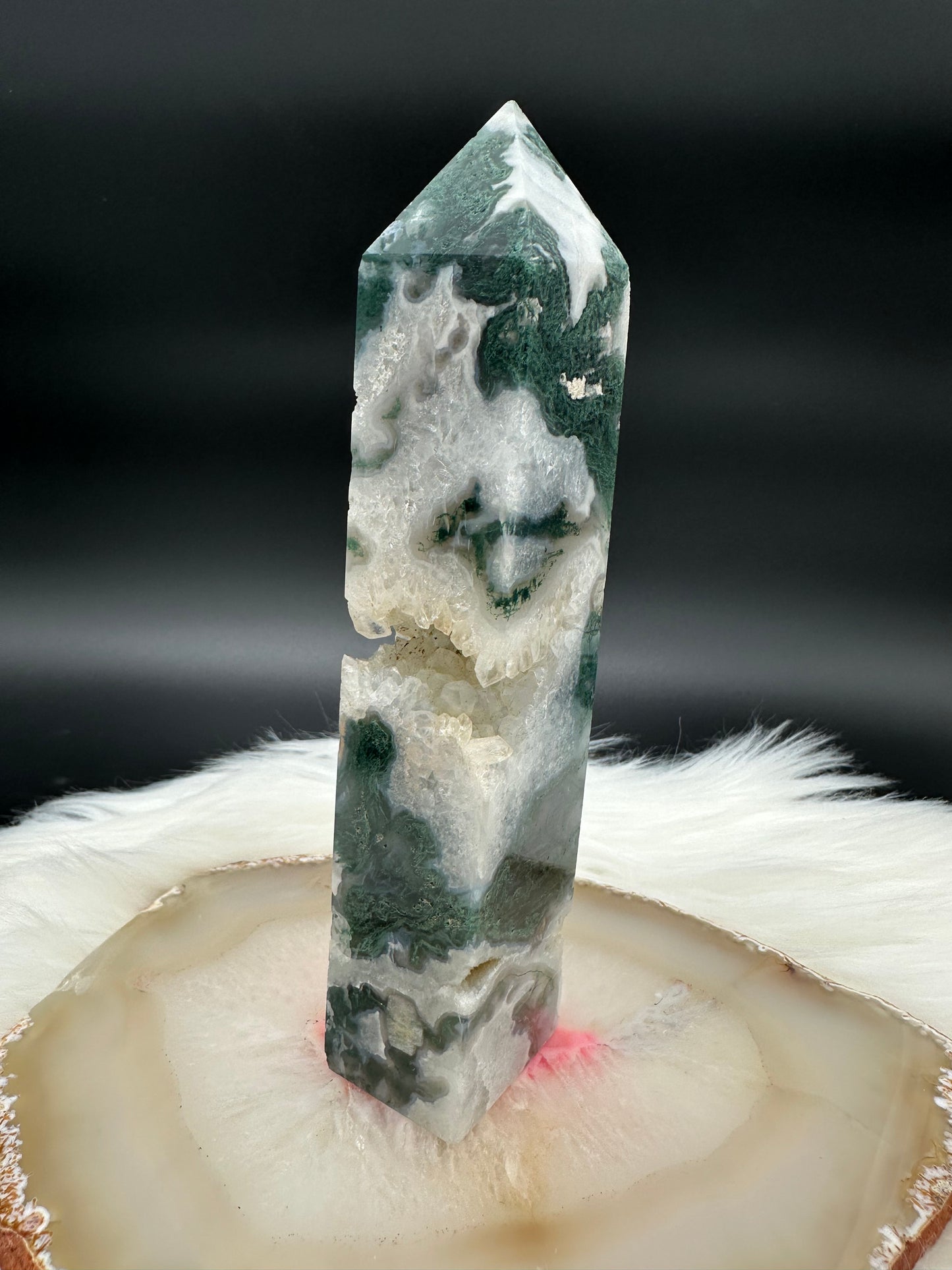 Moosachat Turm mit Druse - B WARE