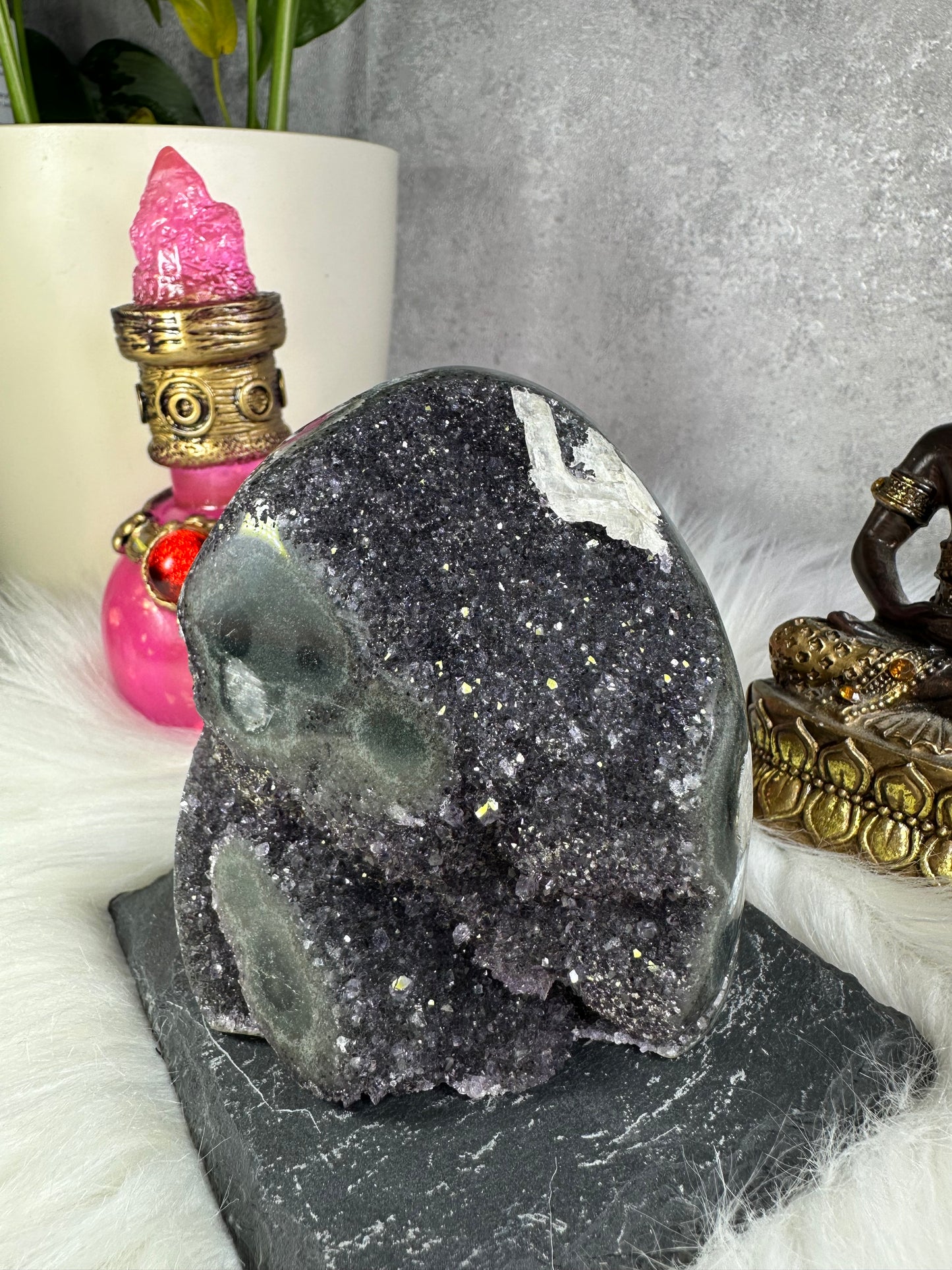 Amethyst Drusen Stück