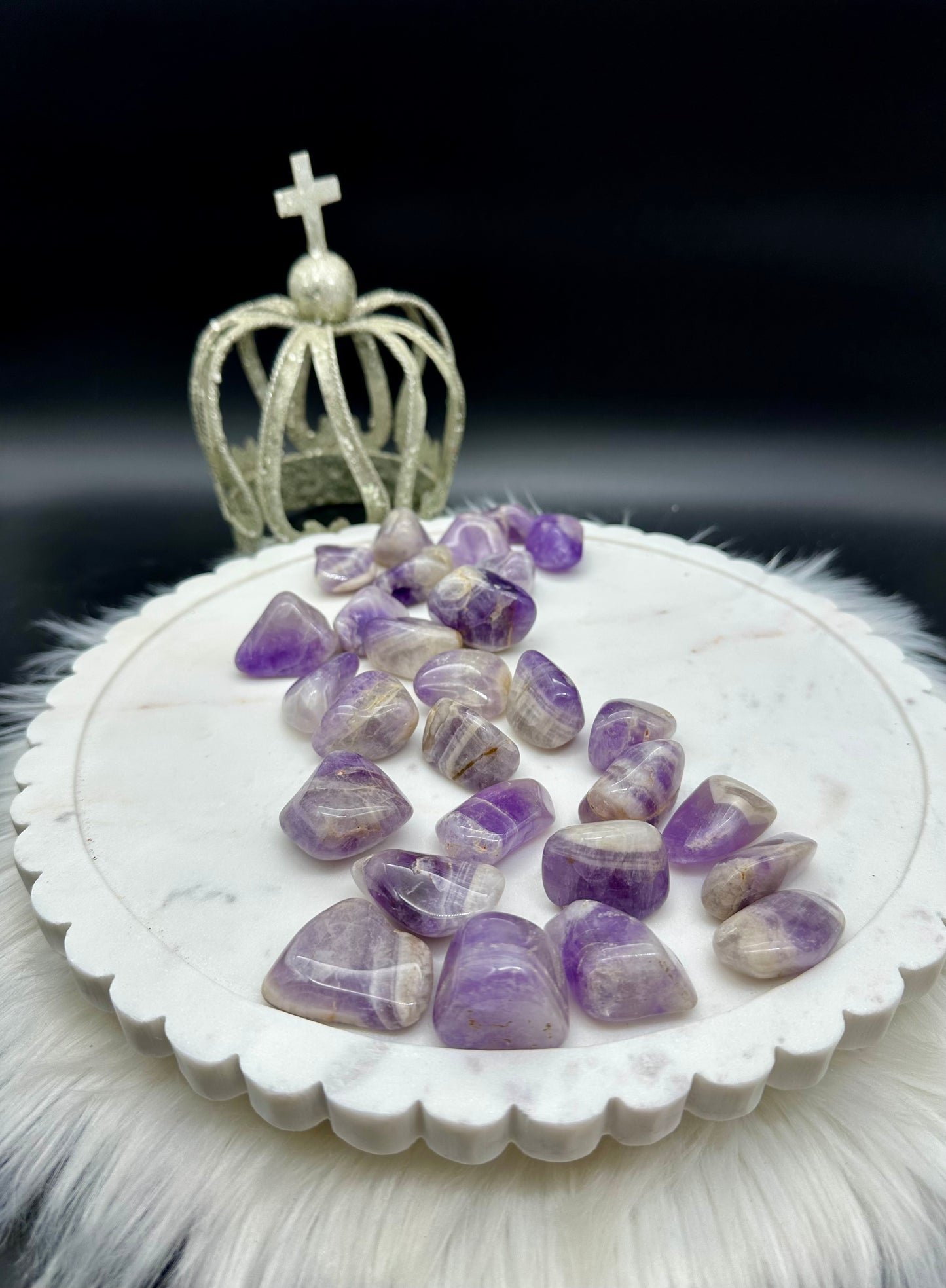 Amethyst Trommelstein