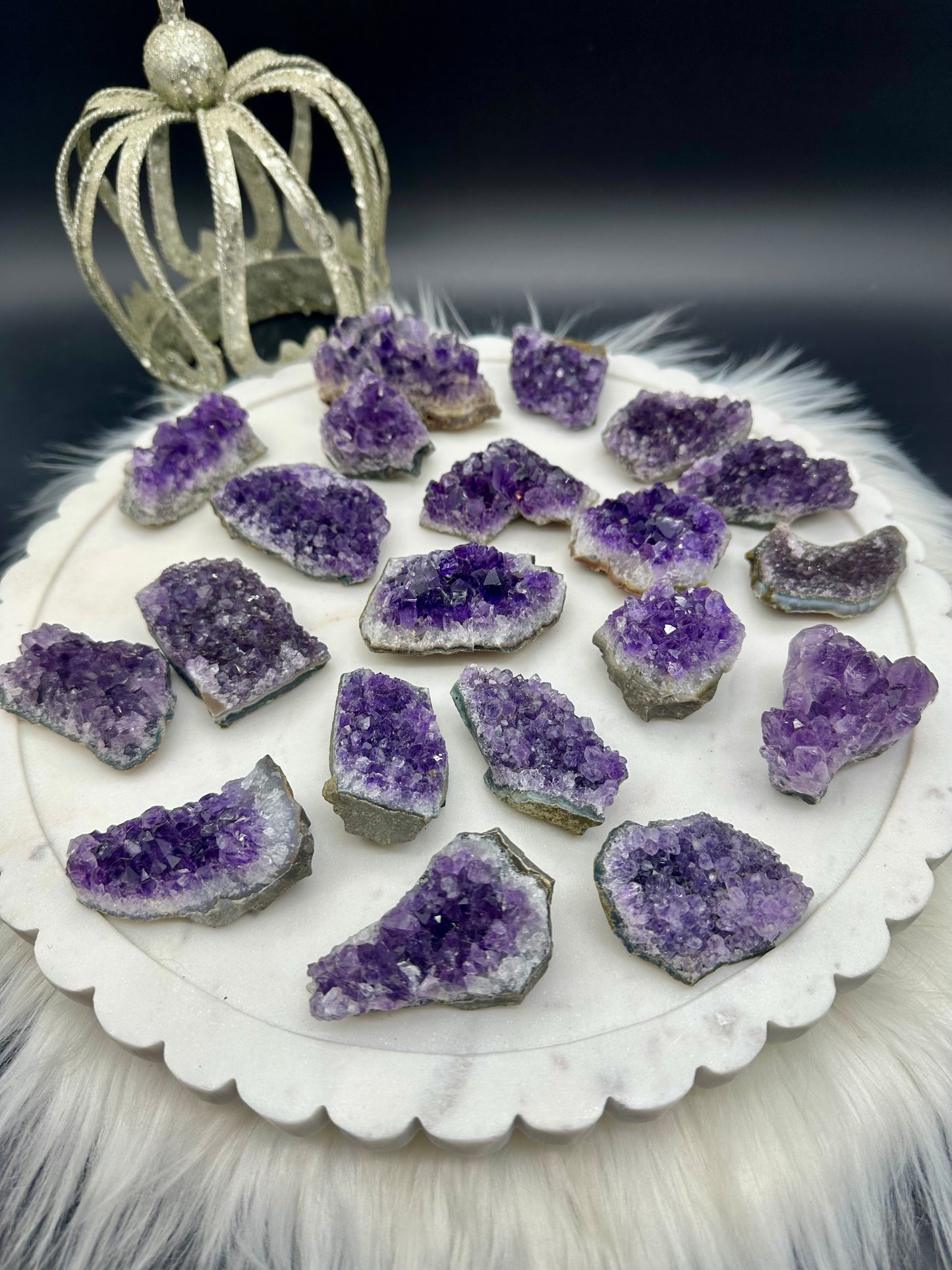 Amethyst Stücke - Sibirien