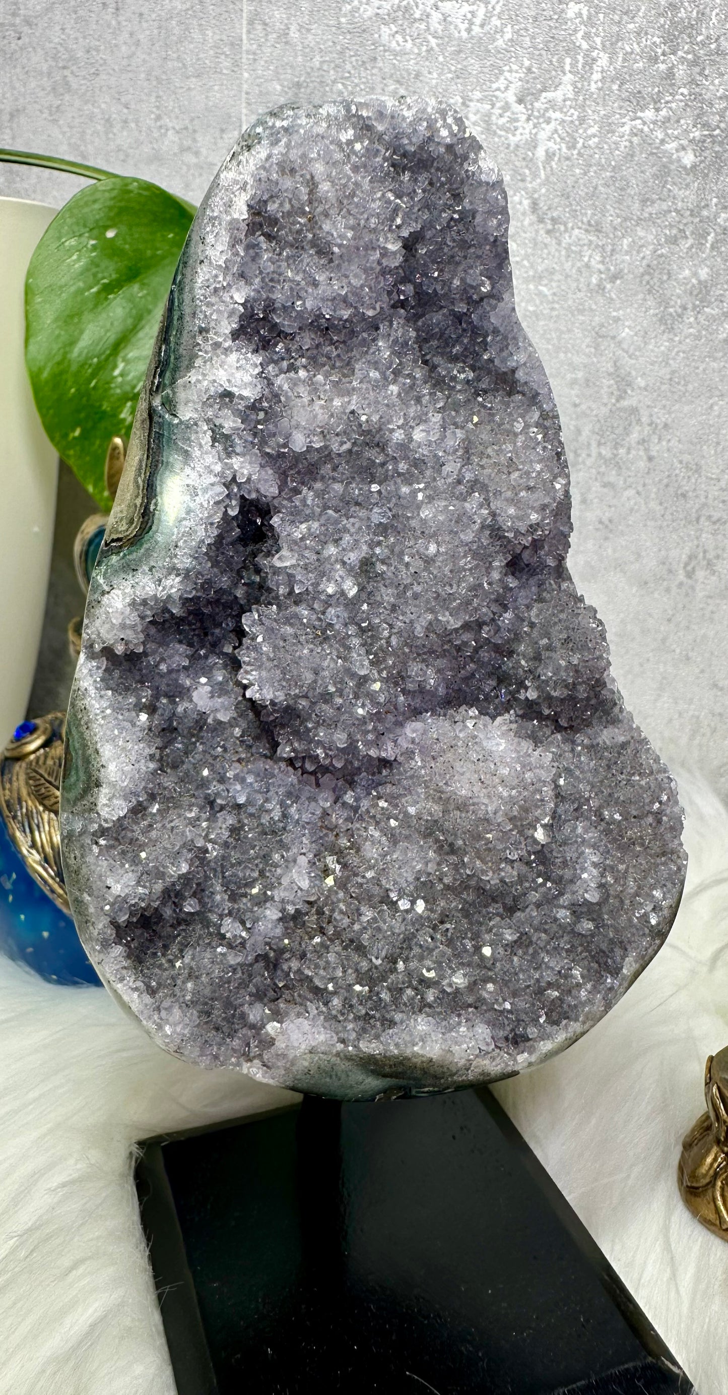 Amethyst Druse auf Ständer
