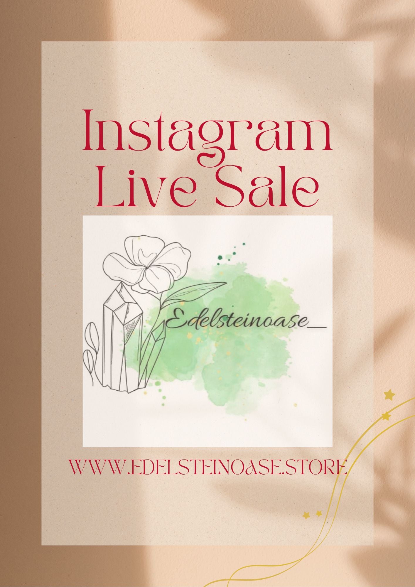 Versand Live-Sale