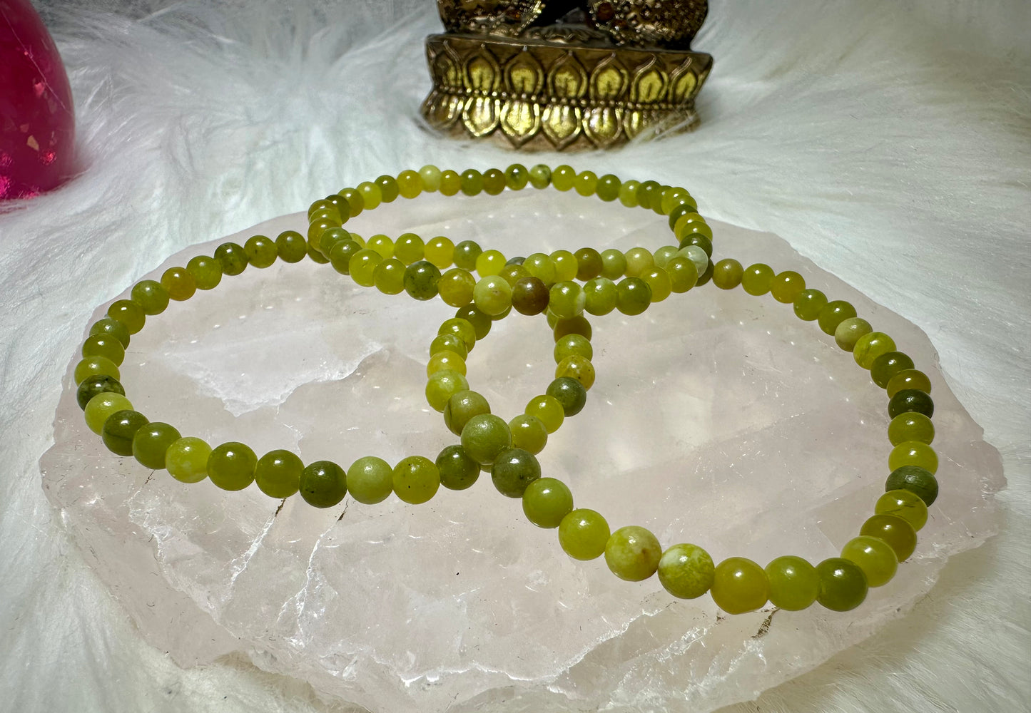 Jade Perlenarmband