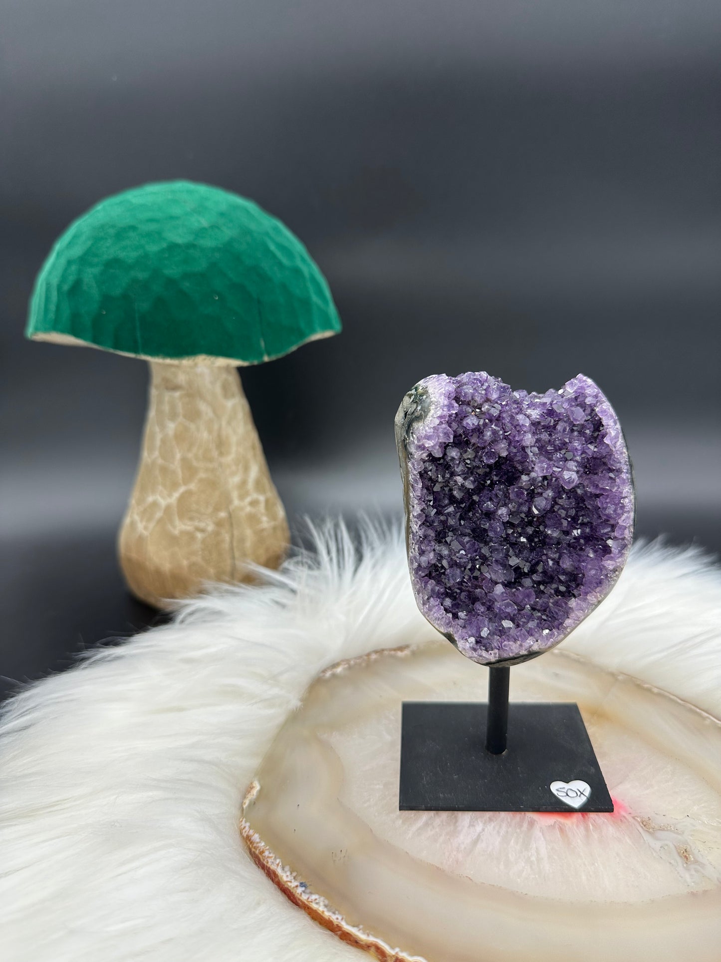 Amethyst auf Ständer II
