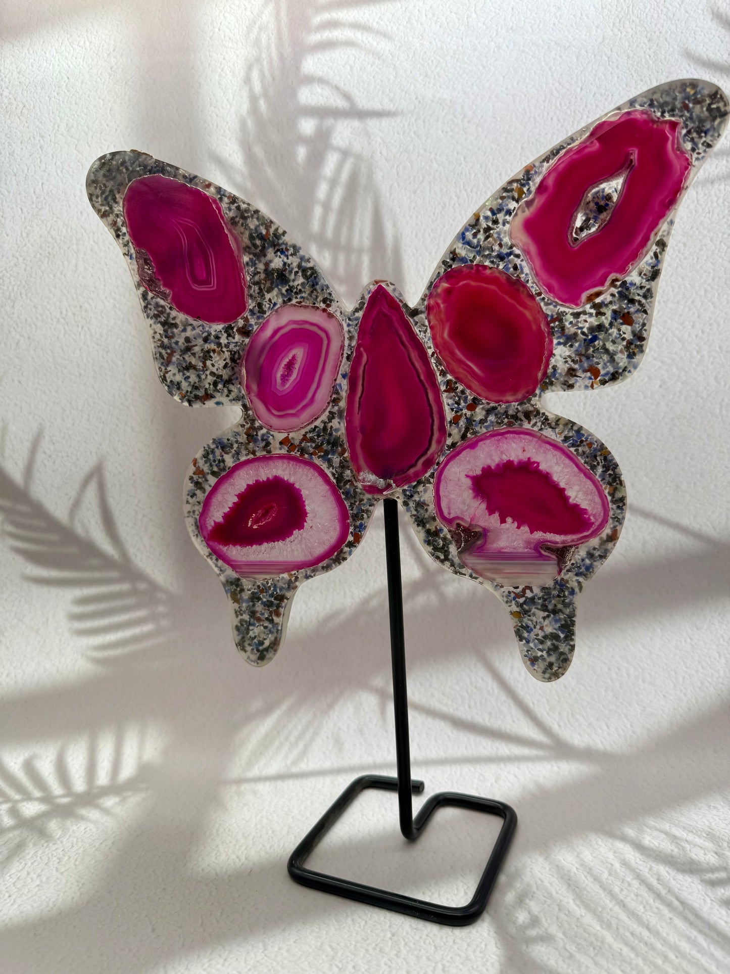 Pinker-Achat Schmetterling