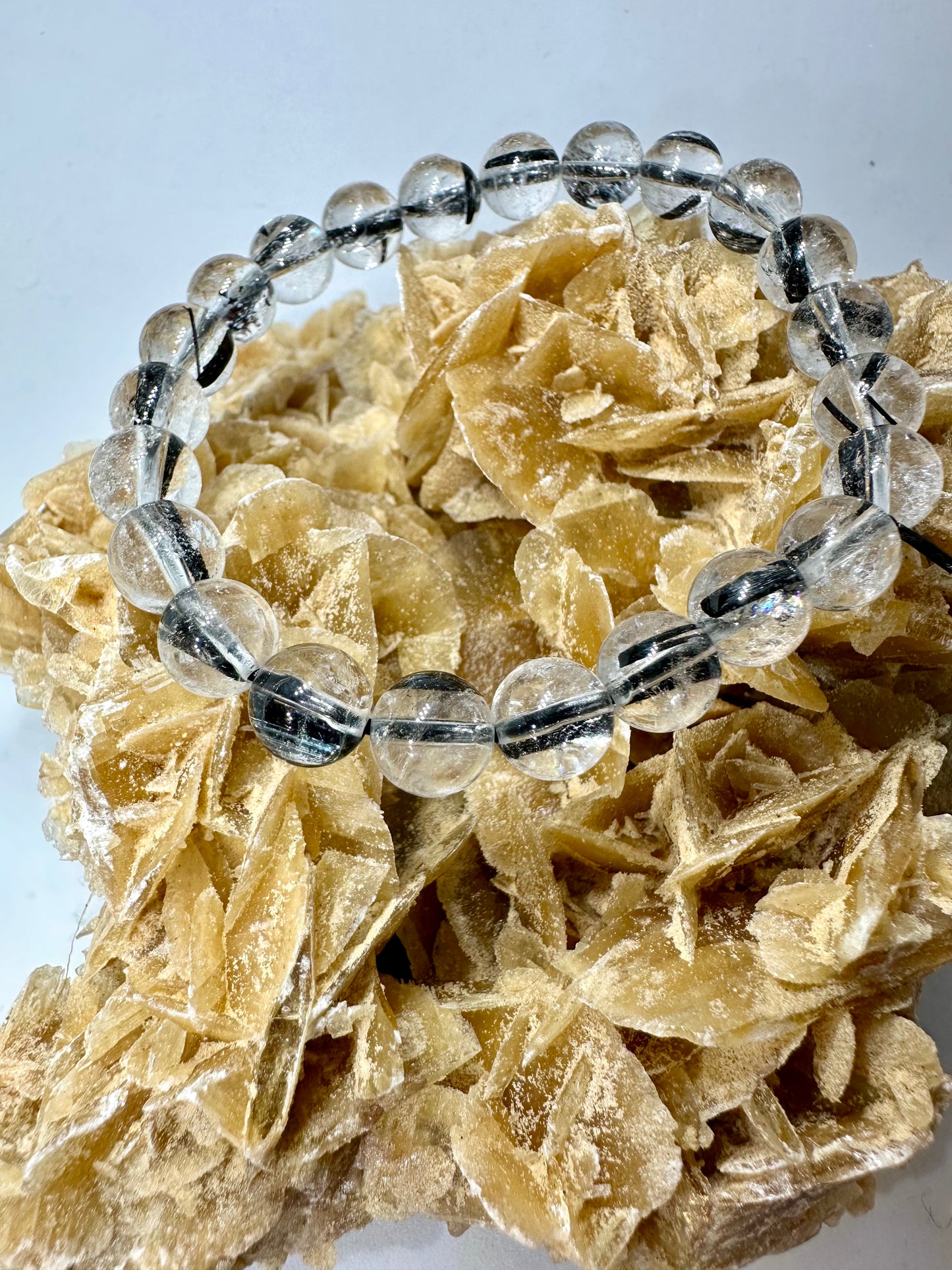 Turmalinquarz Perlenarmband