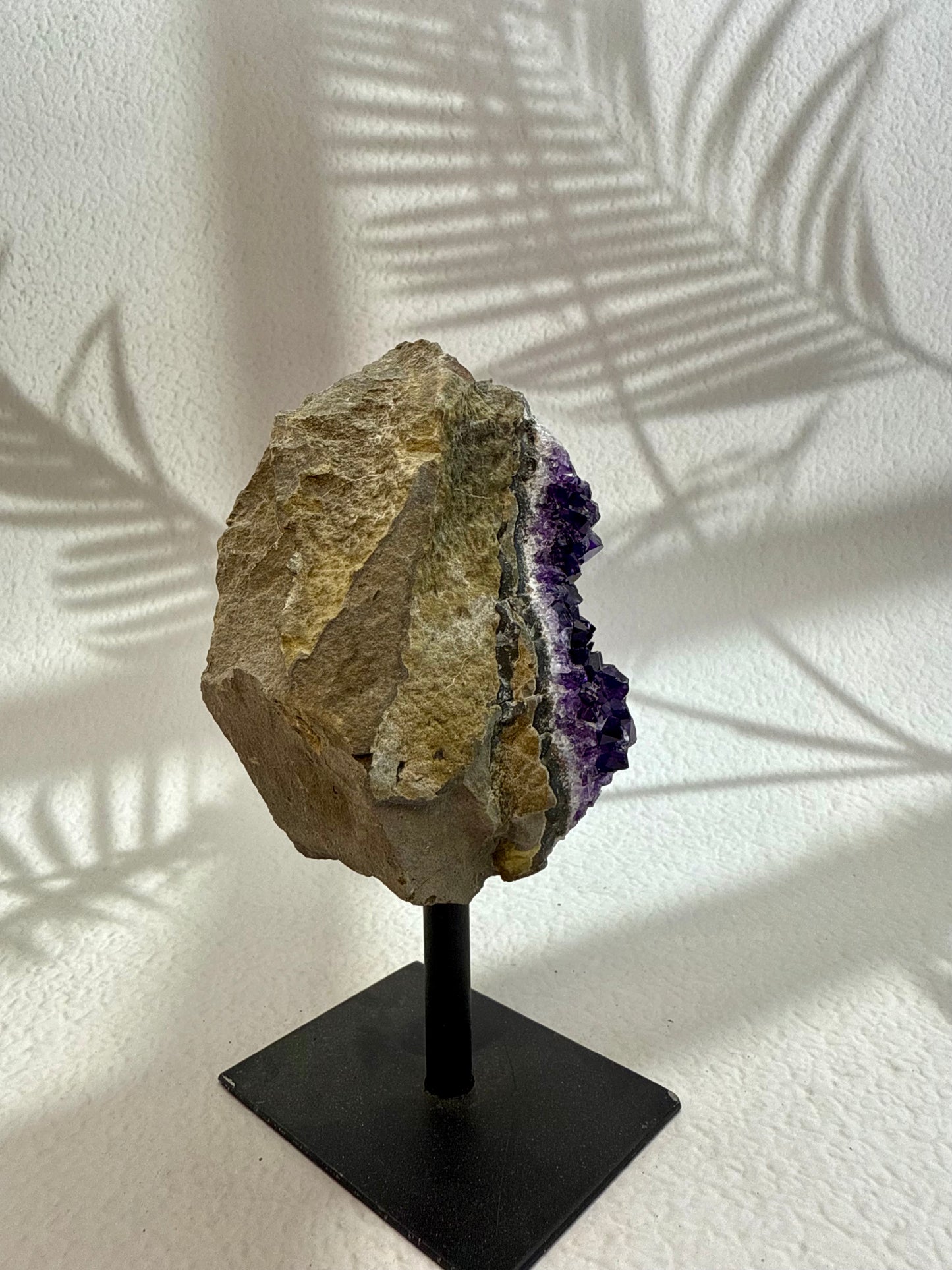 Amethyst Druse auf Ständer - IV