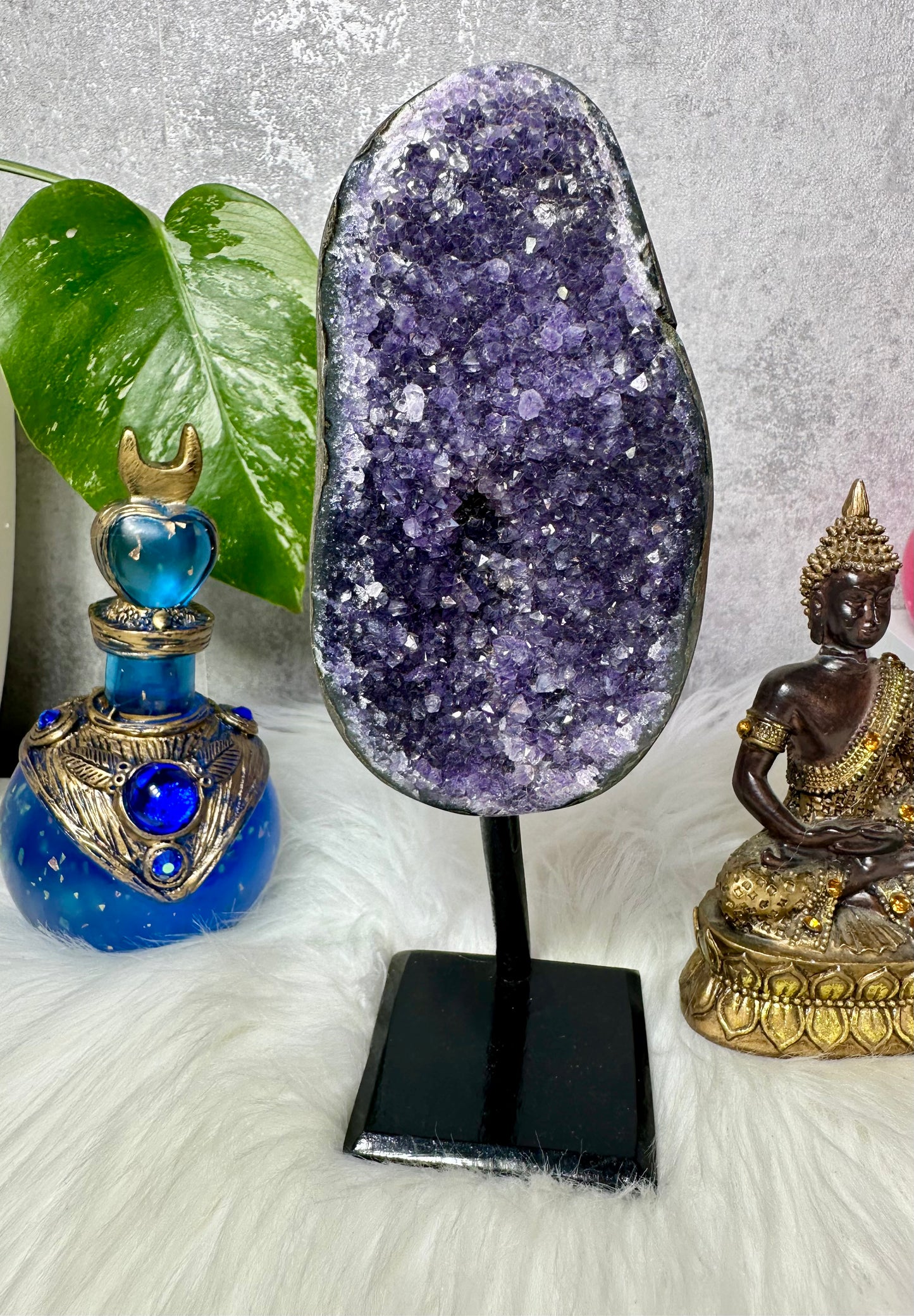 Dunkel Lila Amethyst