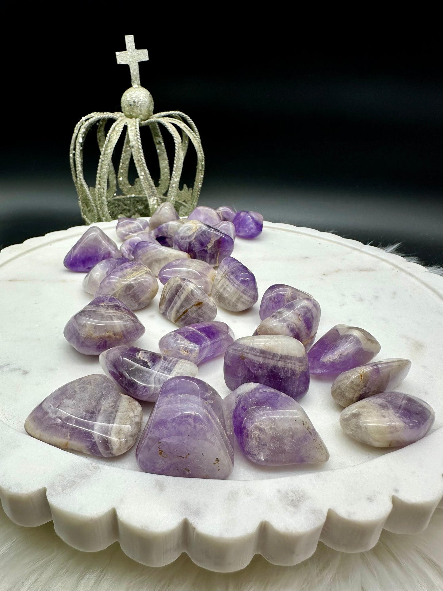 Amethyst Trommelstein