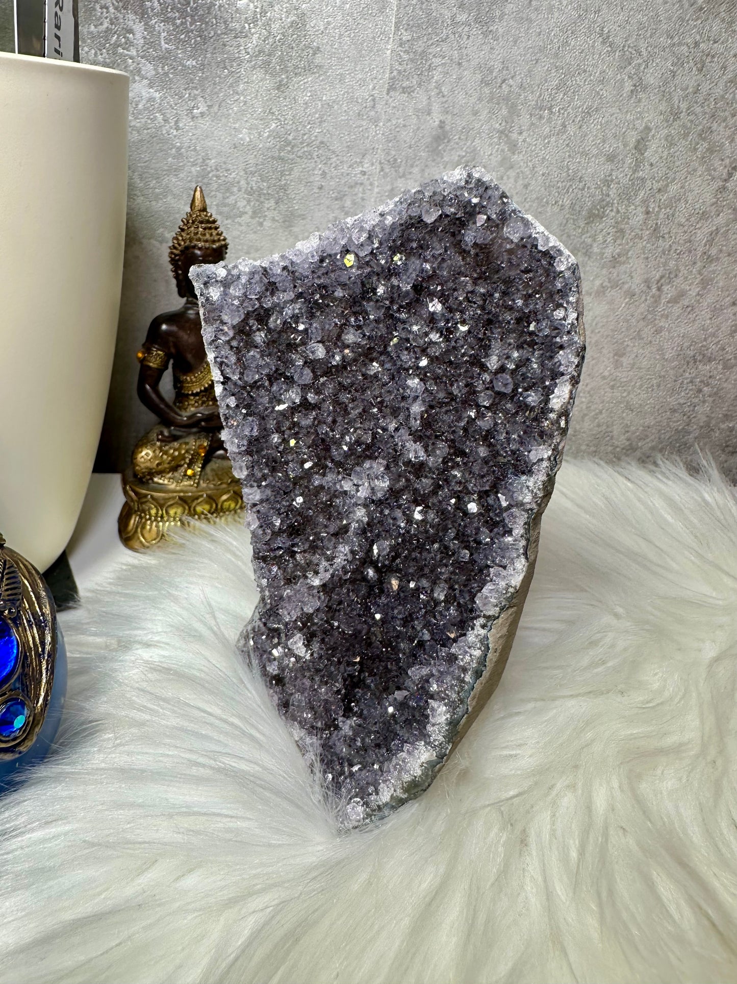 Amethyst grau/lila