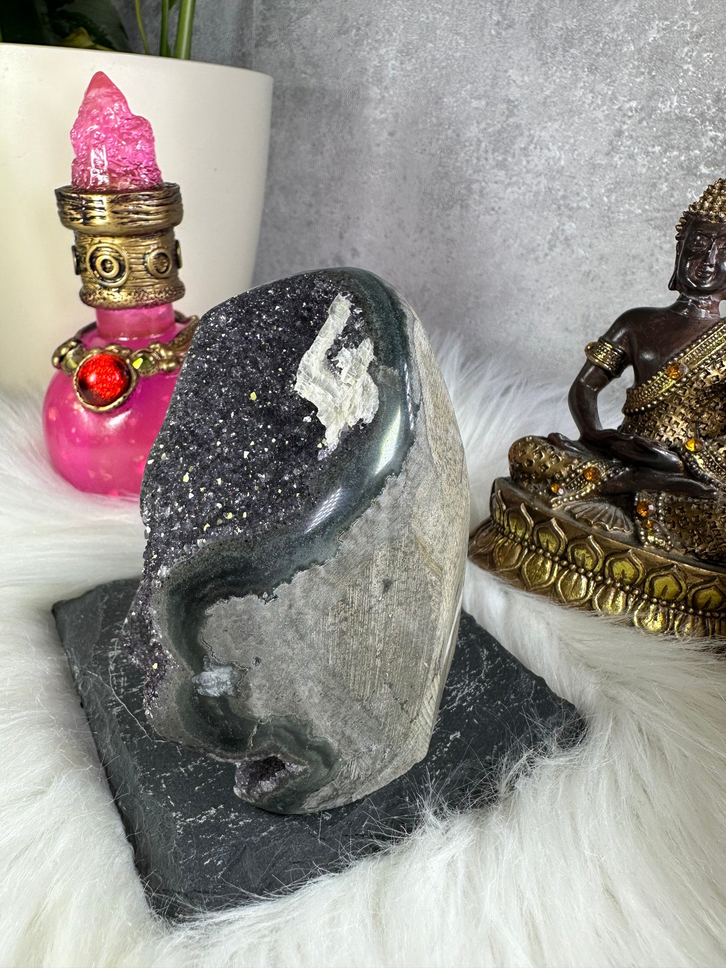 Amethyst Drusen Stück