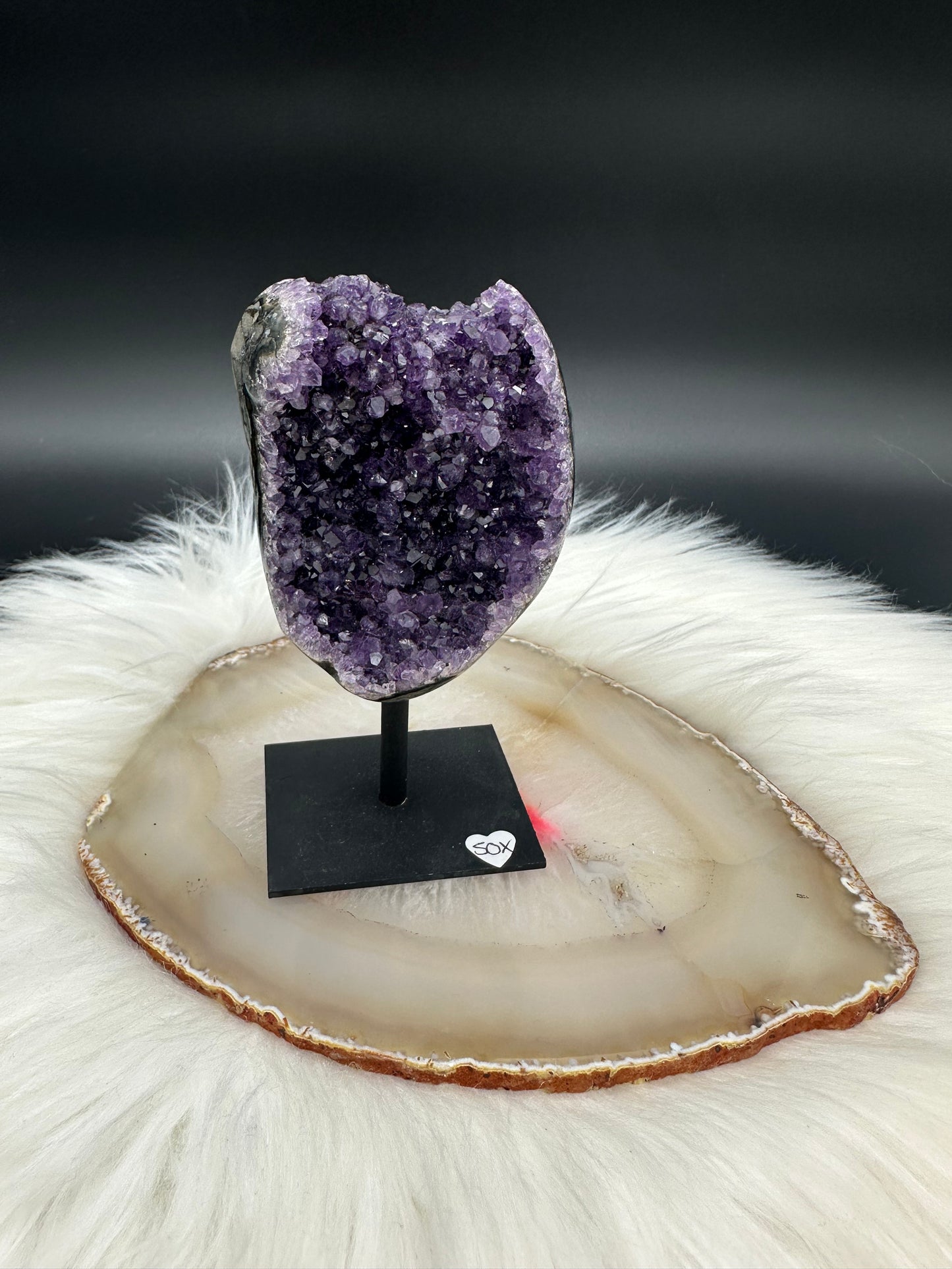 Amethyst auf Ständer II