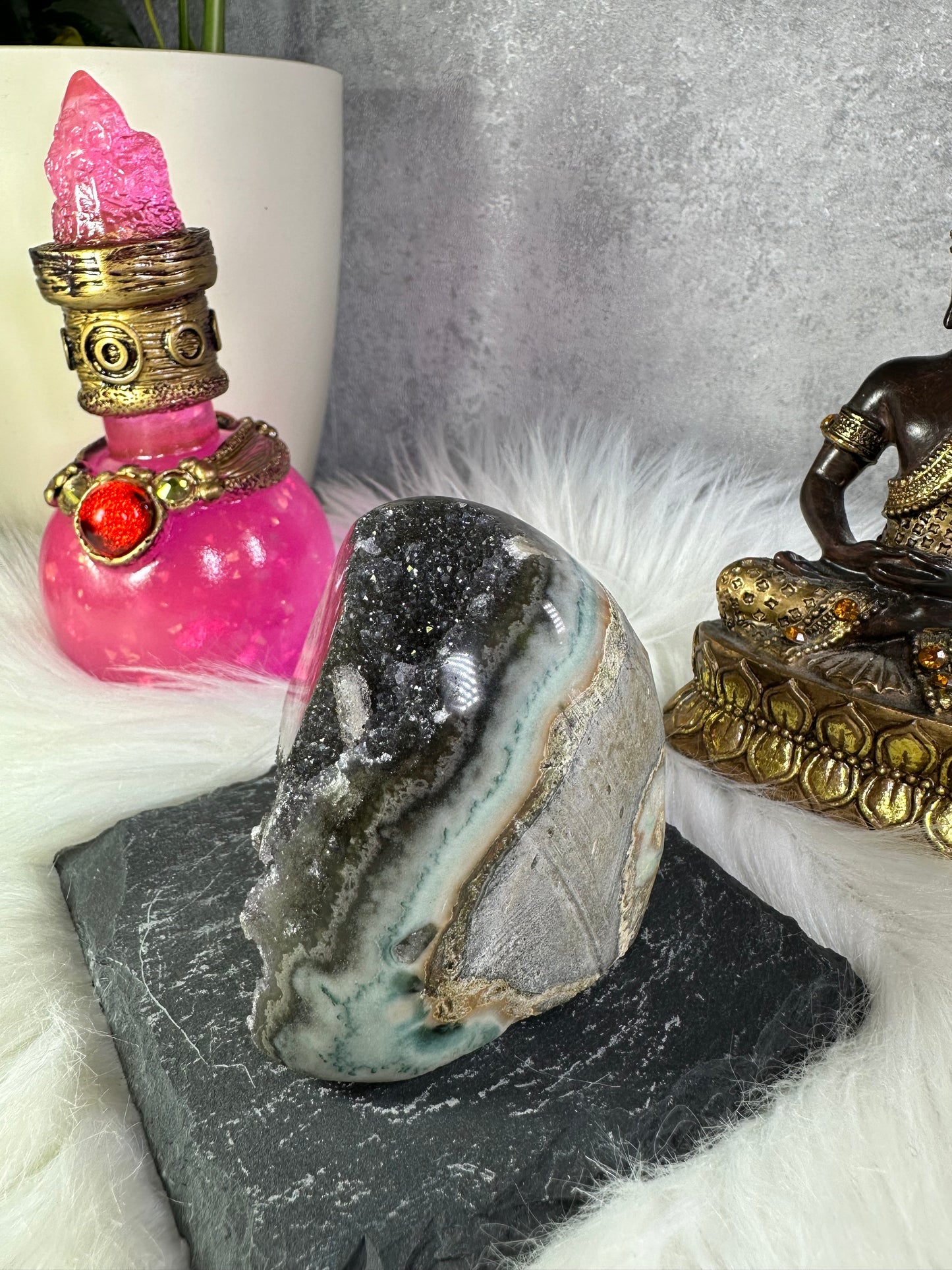 Amethyst Drusen Stück