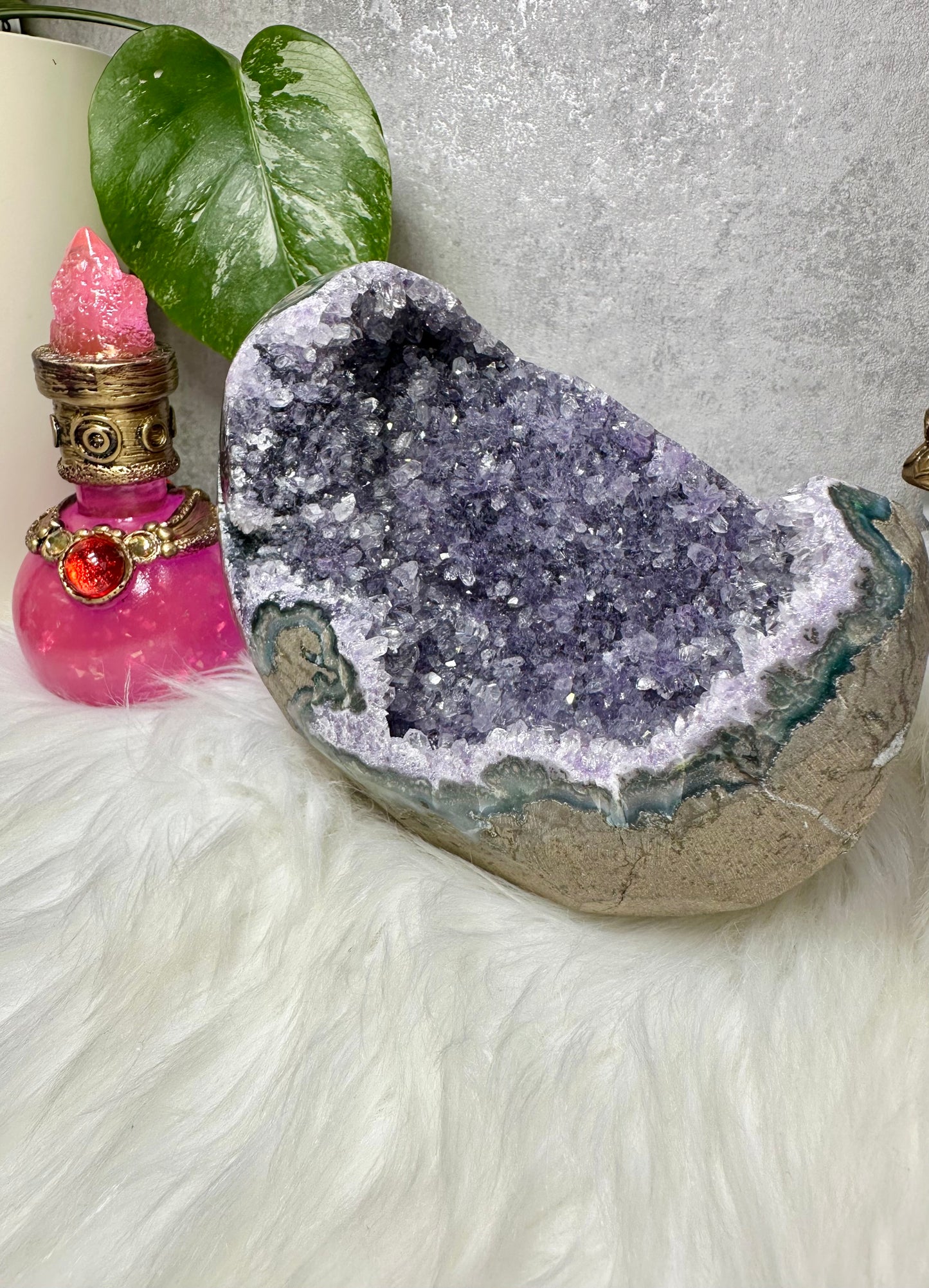 Amethyst Druse lila