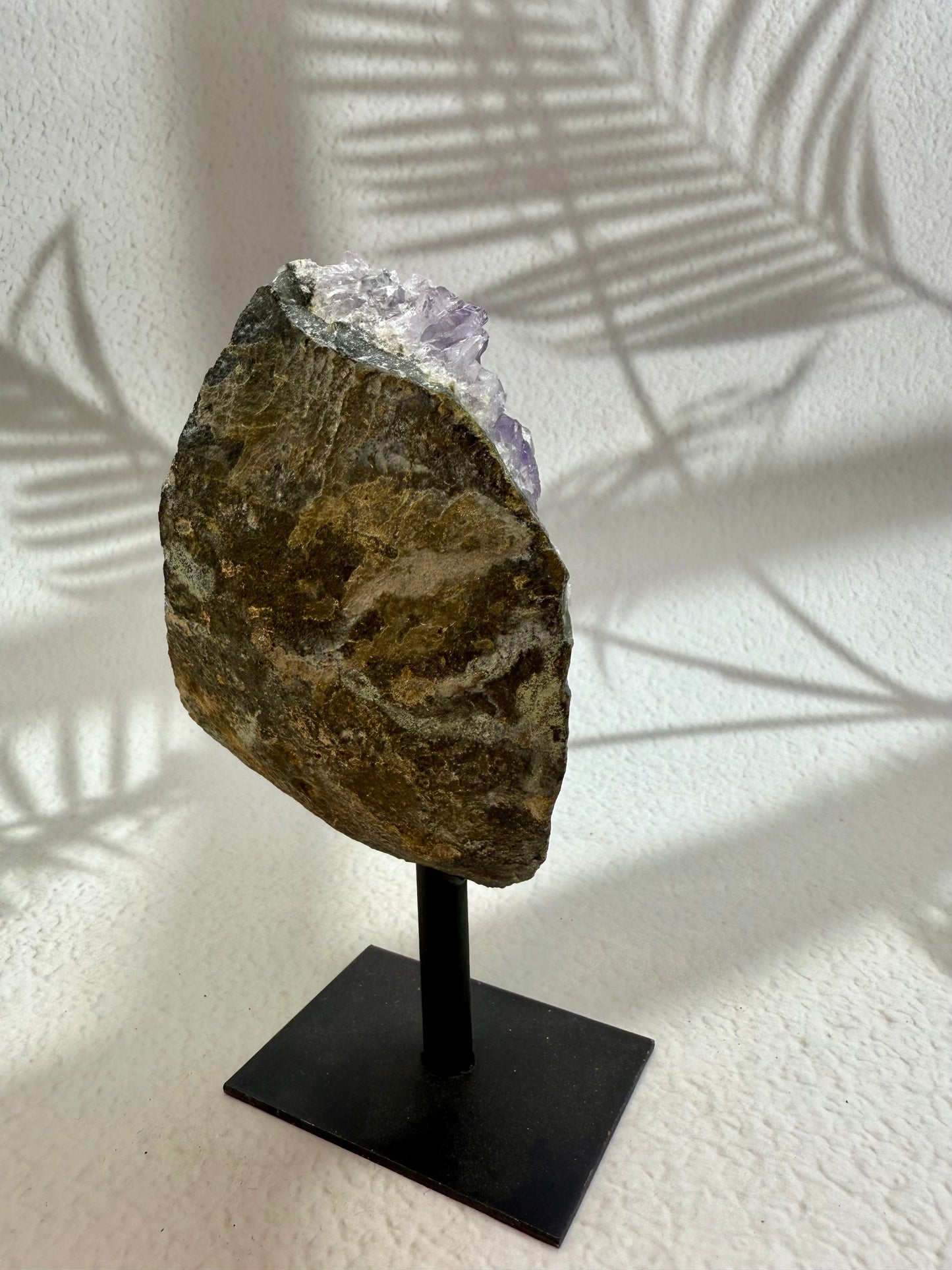 Amethyst Druse auf Ständer - II