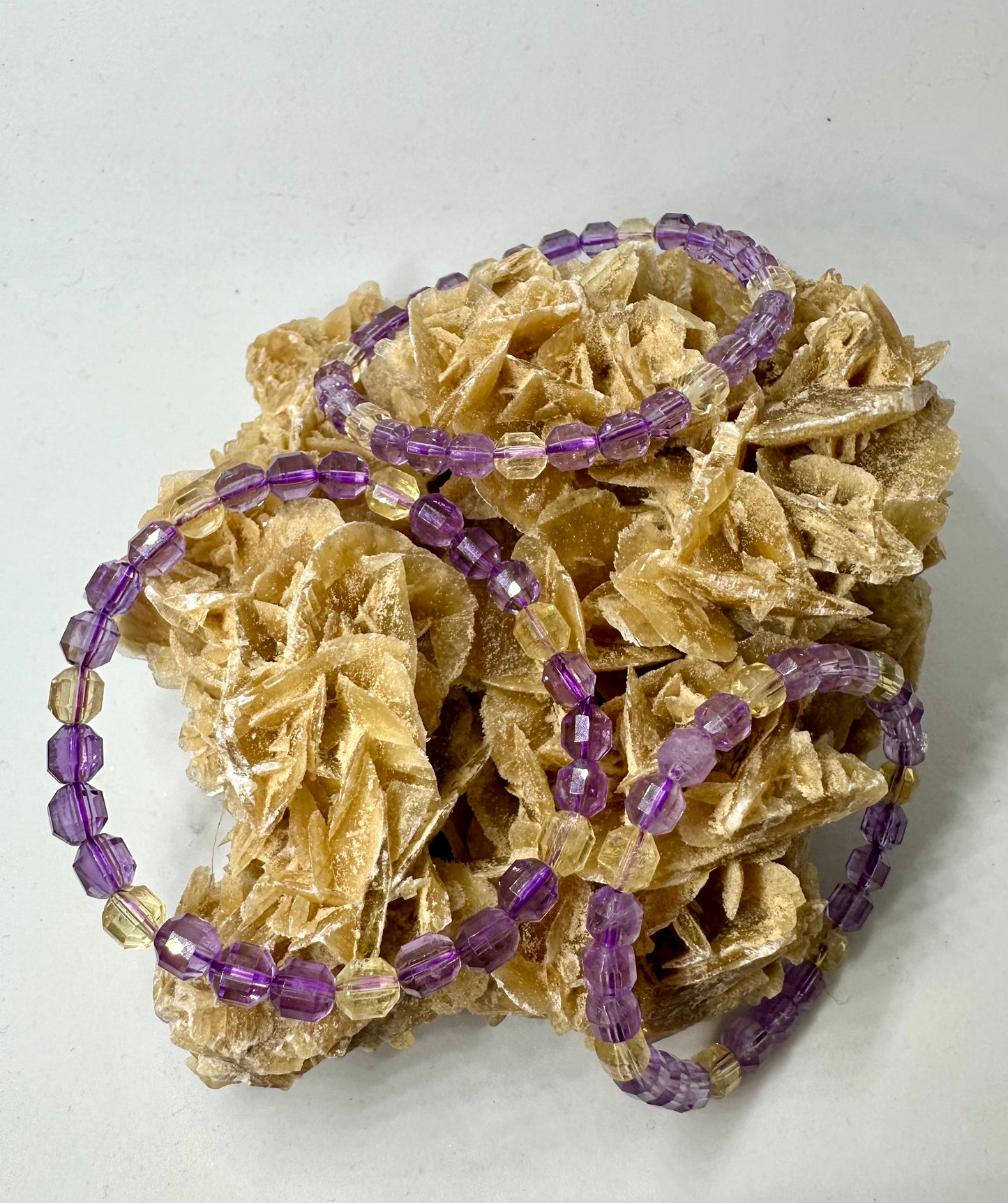 Ametrin Armband facettiert