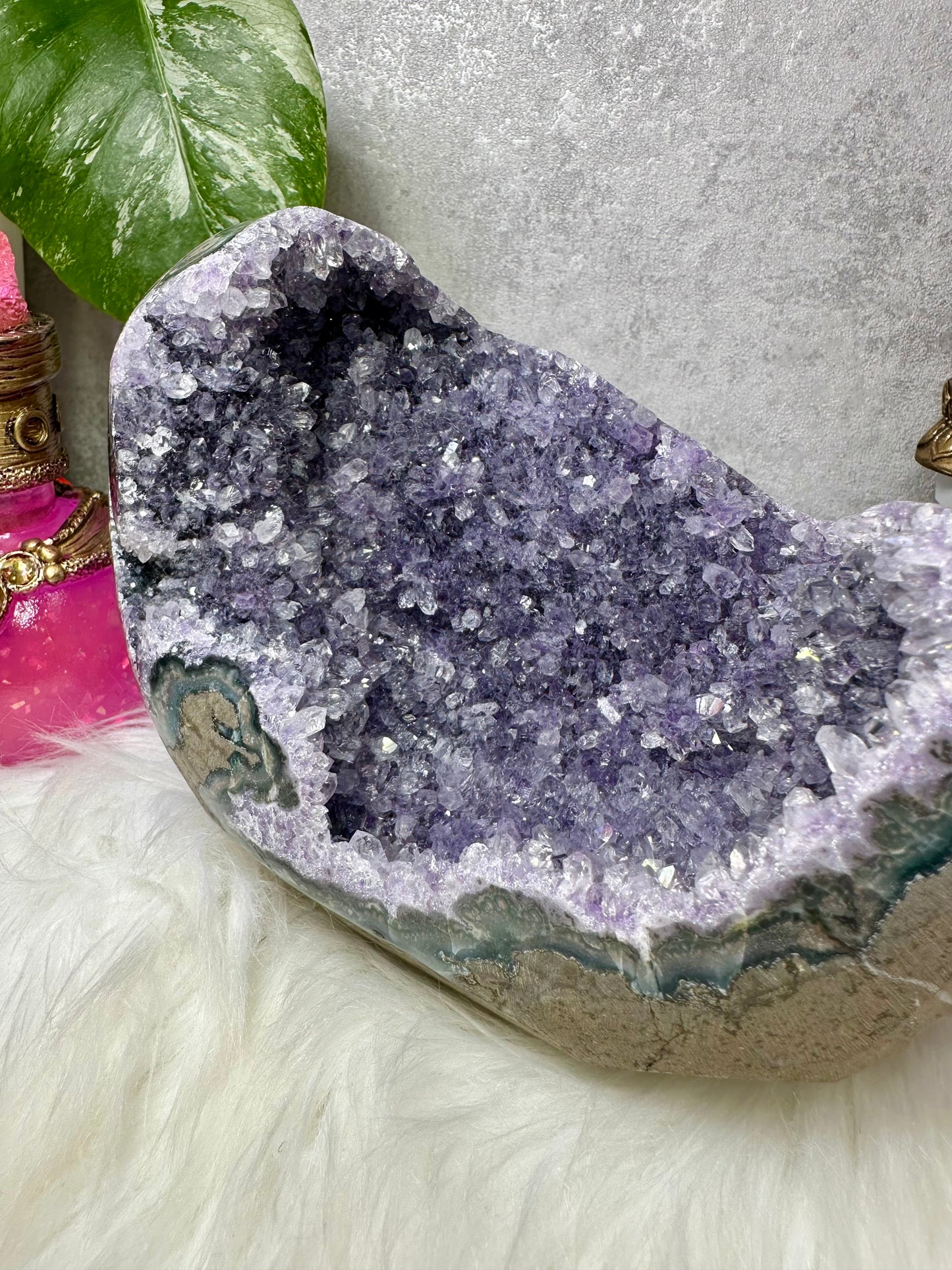 Amethyst Druse lila