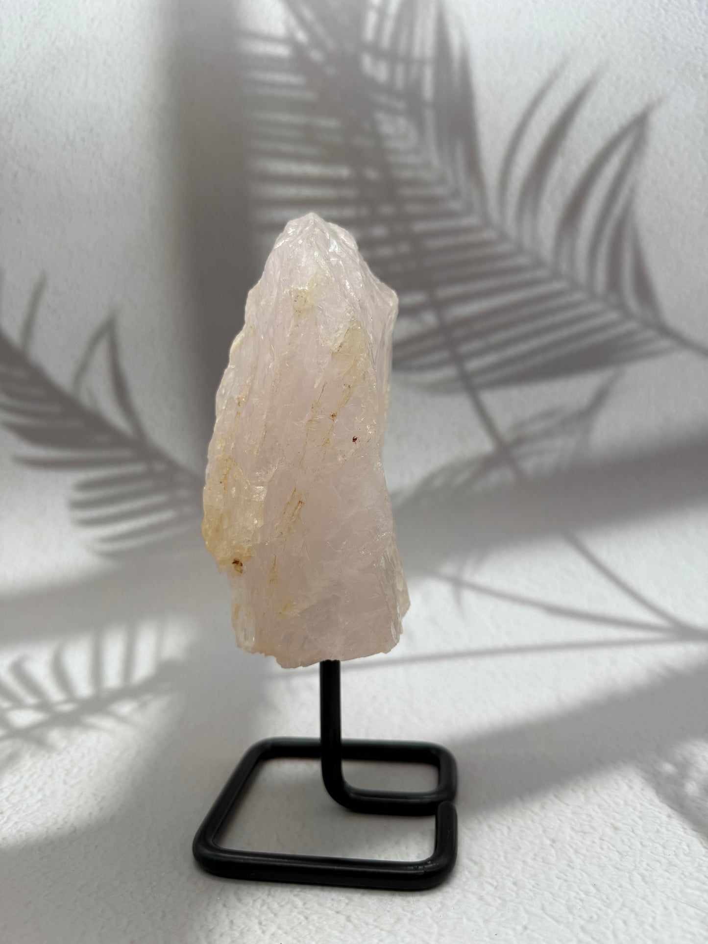 Rosenquarz auf Ständer II