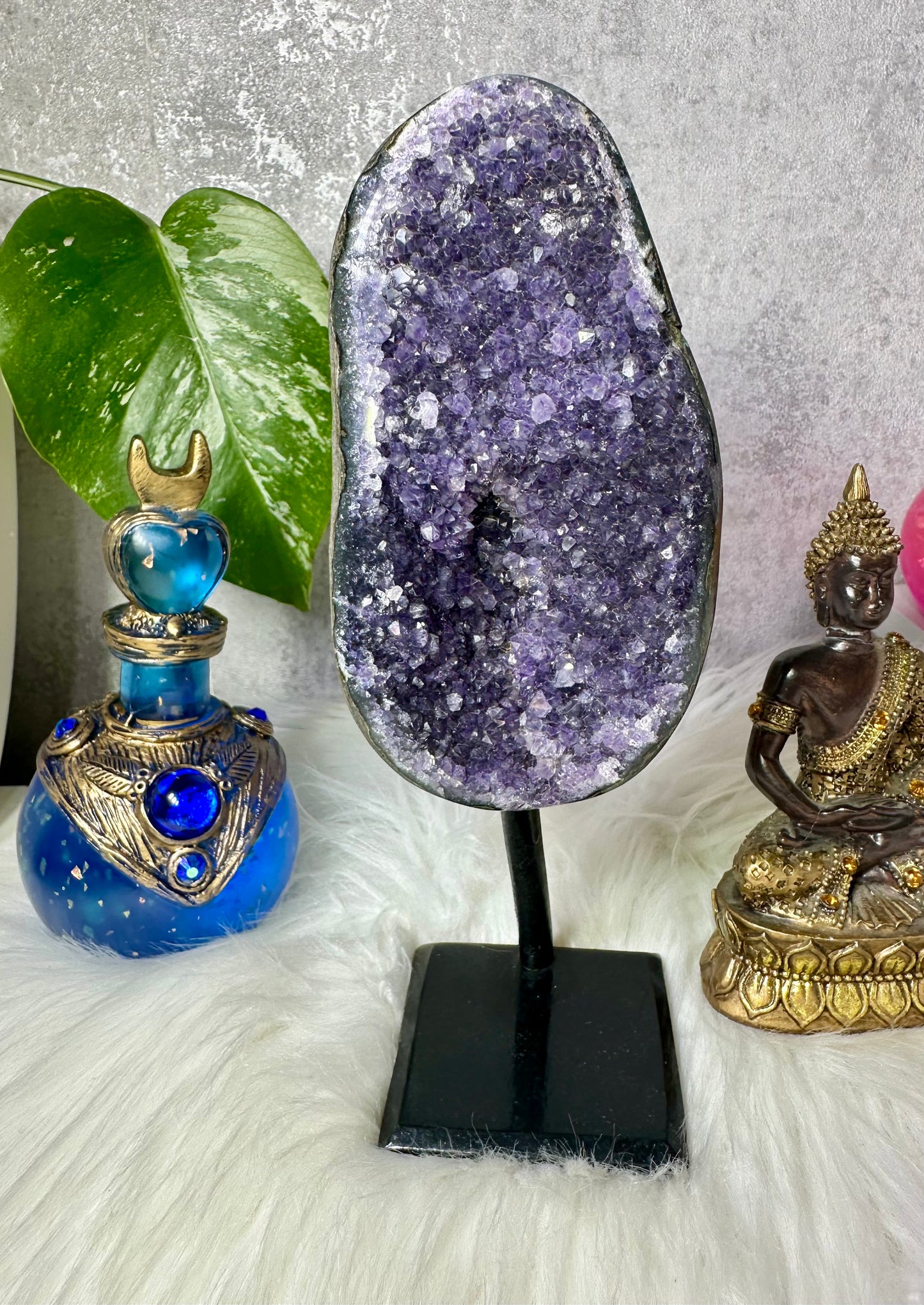 Dunkel Lila Amethyst