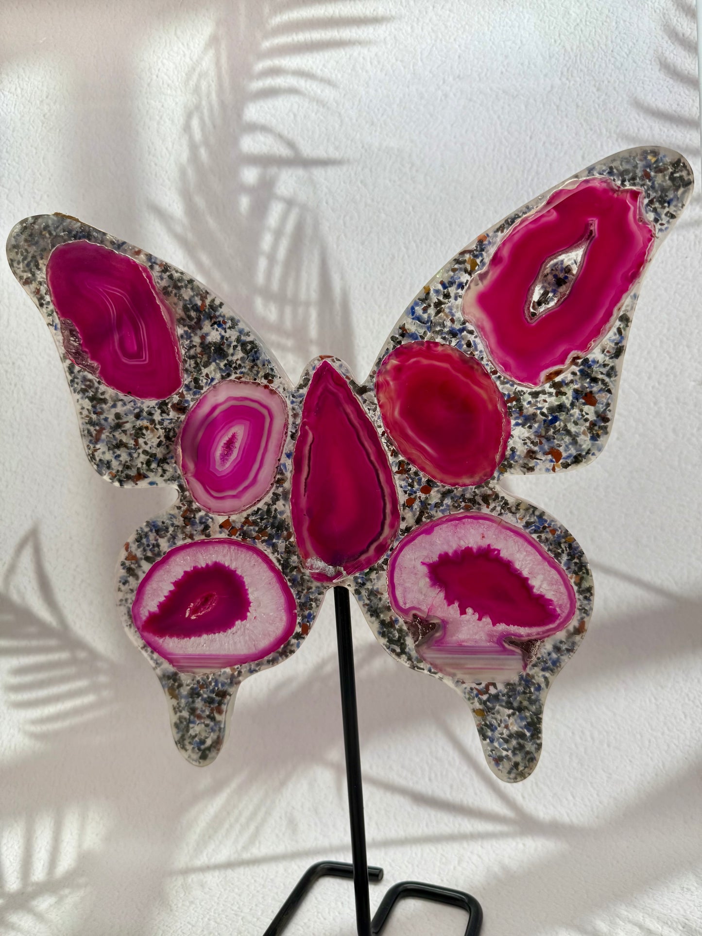 Pinker-Achat Schmetterling