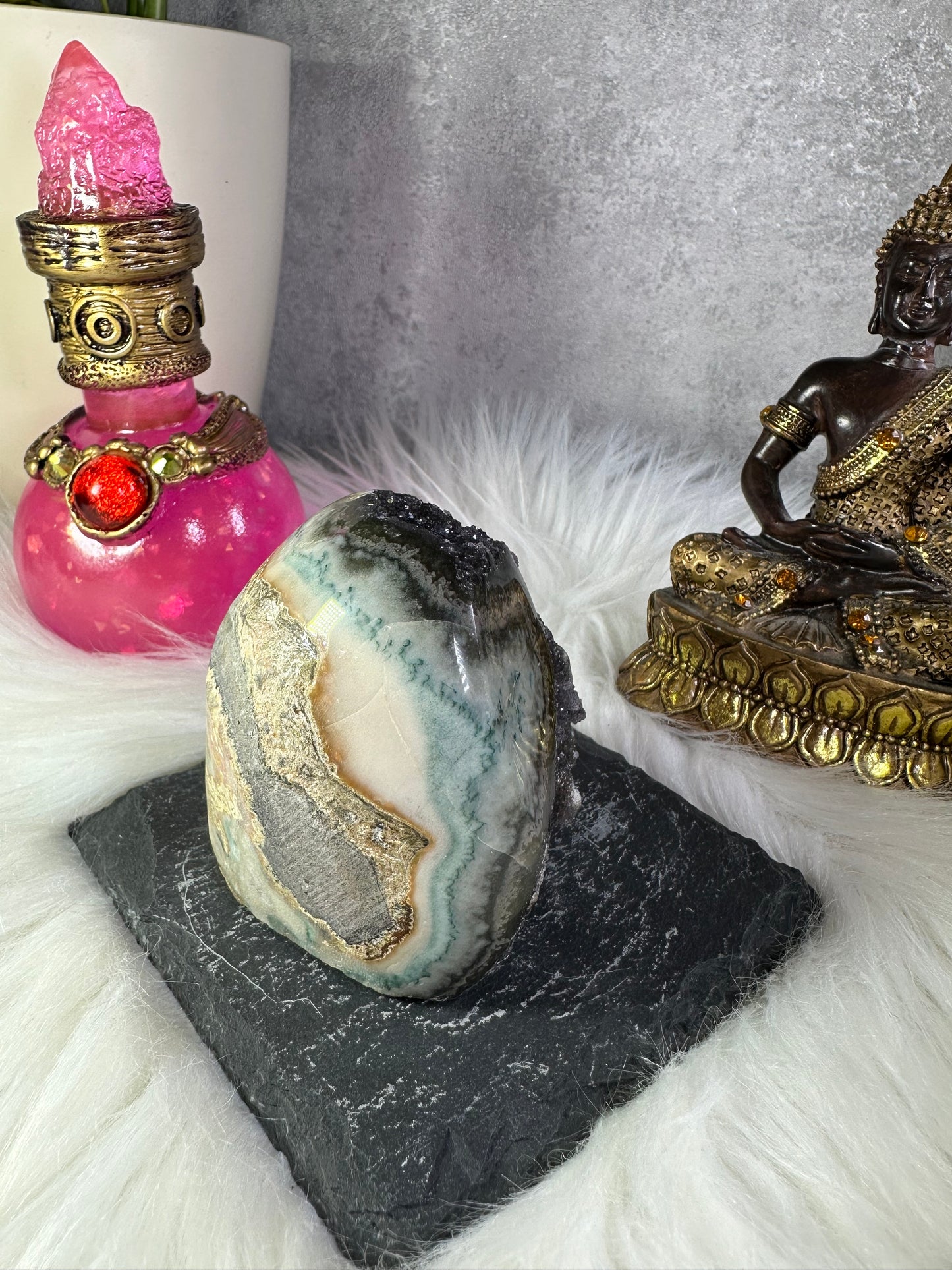 Amethyst Drusen Stück